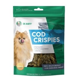 DR. MARTY DR. MARTY DOG FREEZE-DRIED TREAT COD CRISPIES SKIN 4OZ