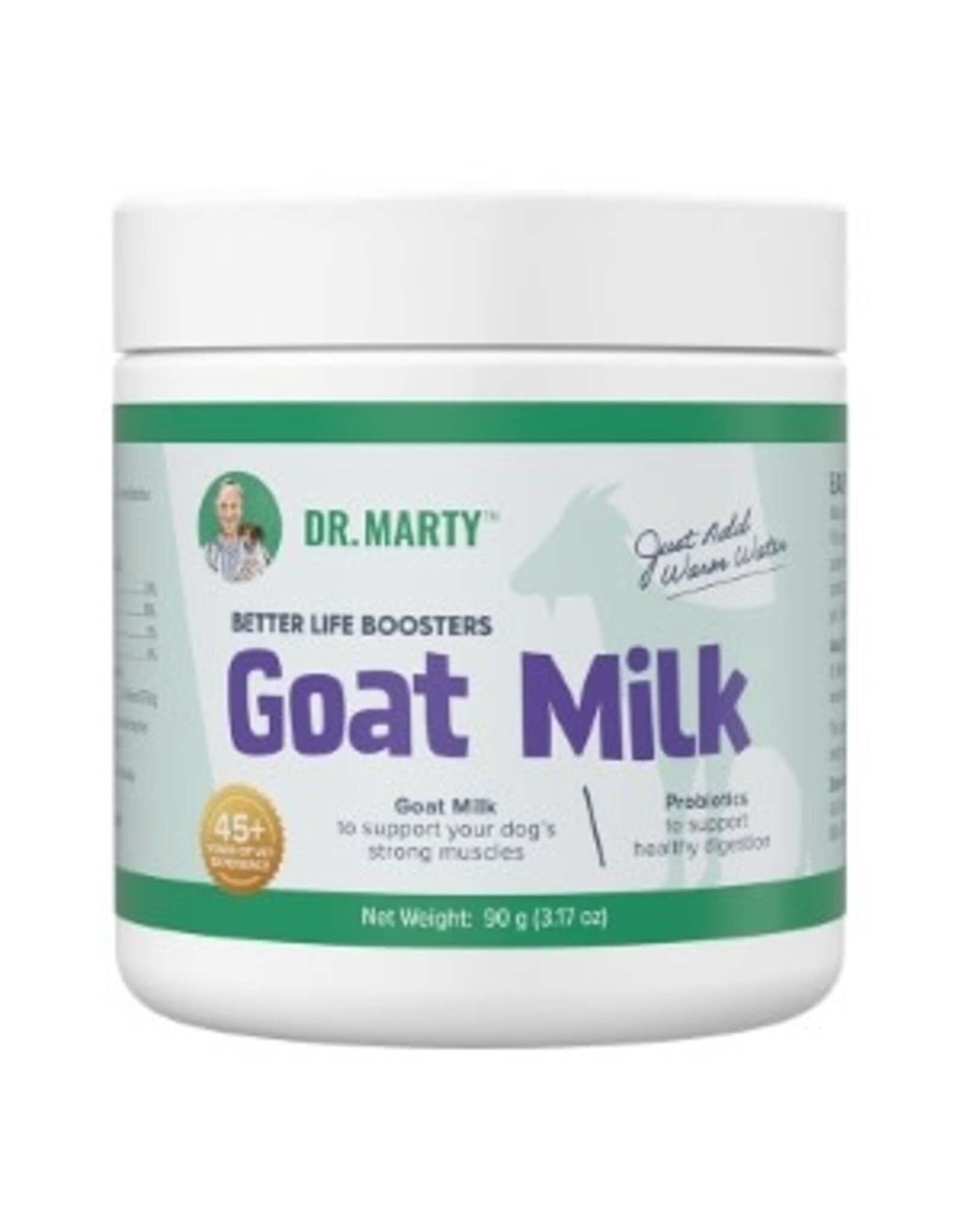 DR. MARTY DR. MARTY DOG BETTER LIFE BOOSTER GOAT MILK 3.17OZ