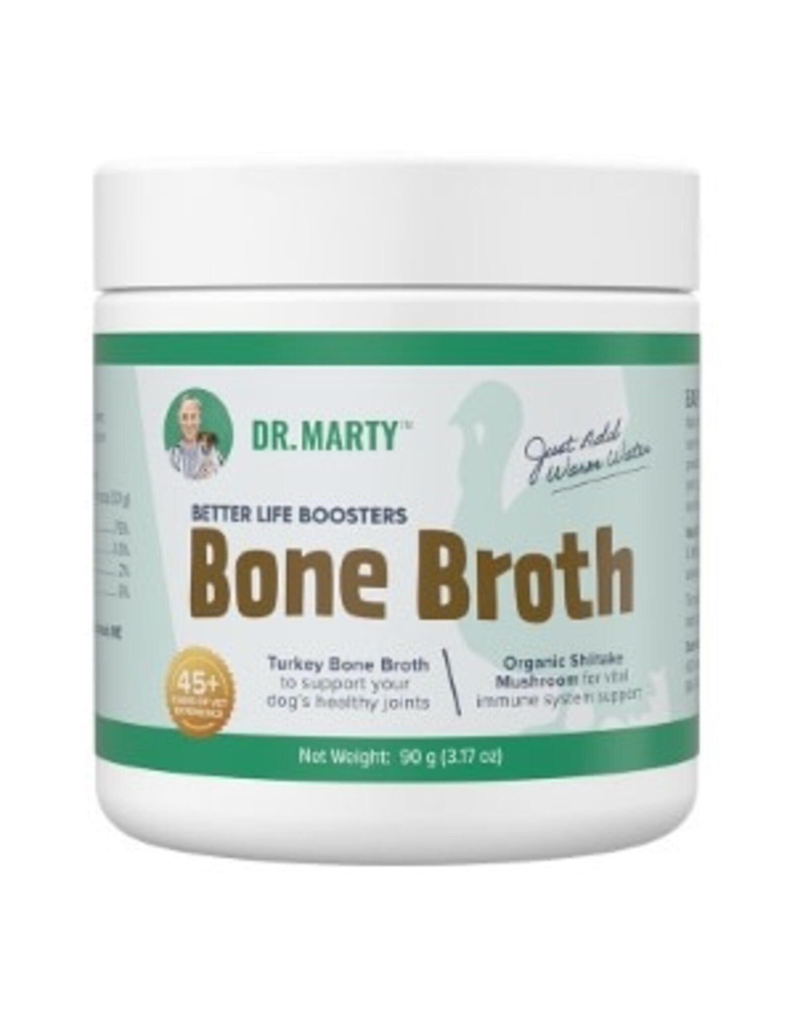 DR. MARTY DR. MARTY DOG BETTER LIFE BOOSTER TURKEY BONE BROTH 3.17OZ