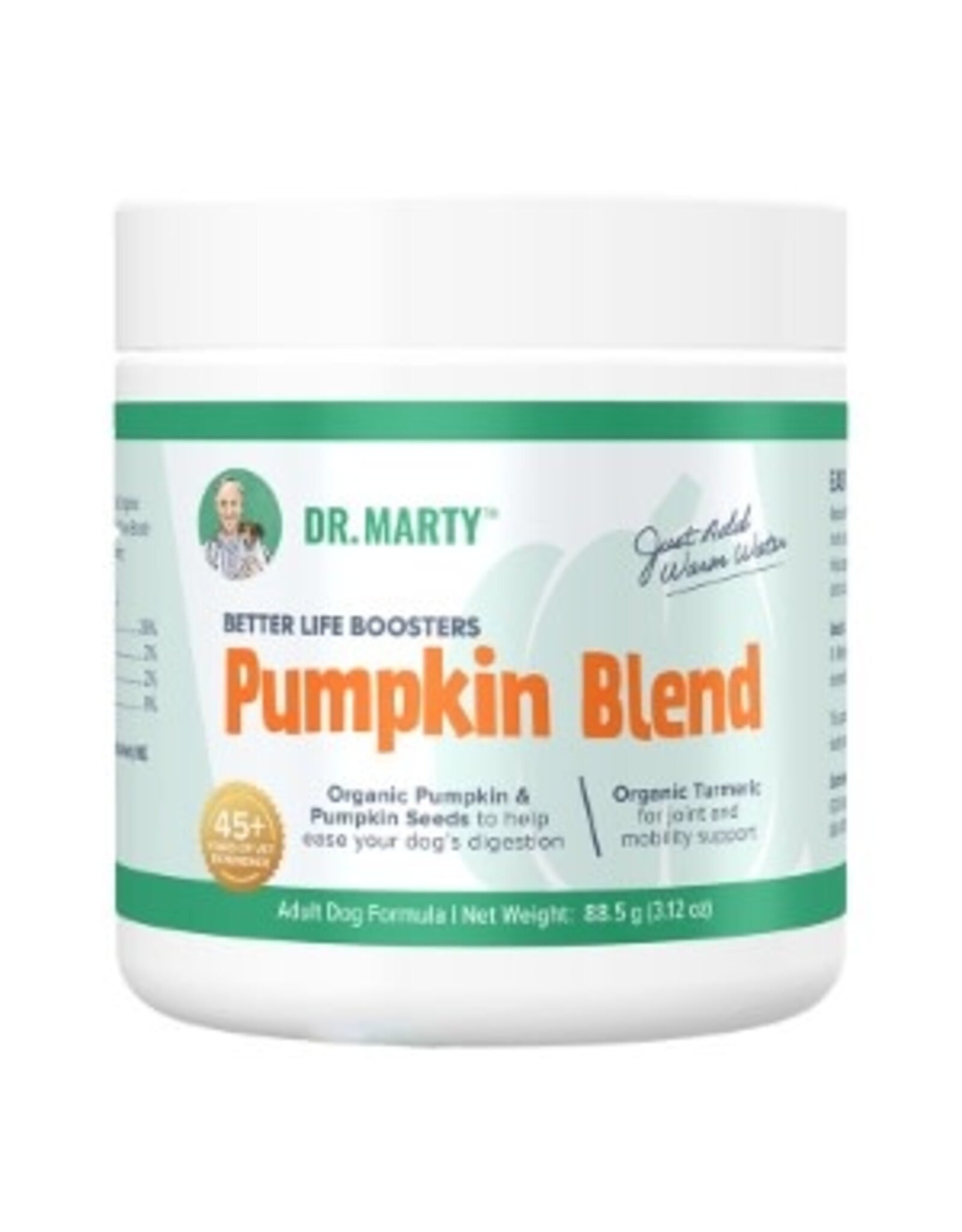 DR. MARTY DR. MARTY DOG BETTER LIFE BOOSTER PUMPKIN BLEND 3.17OZ