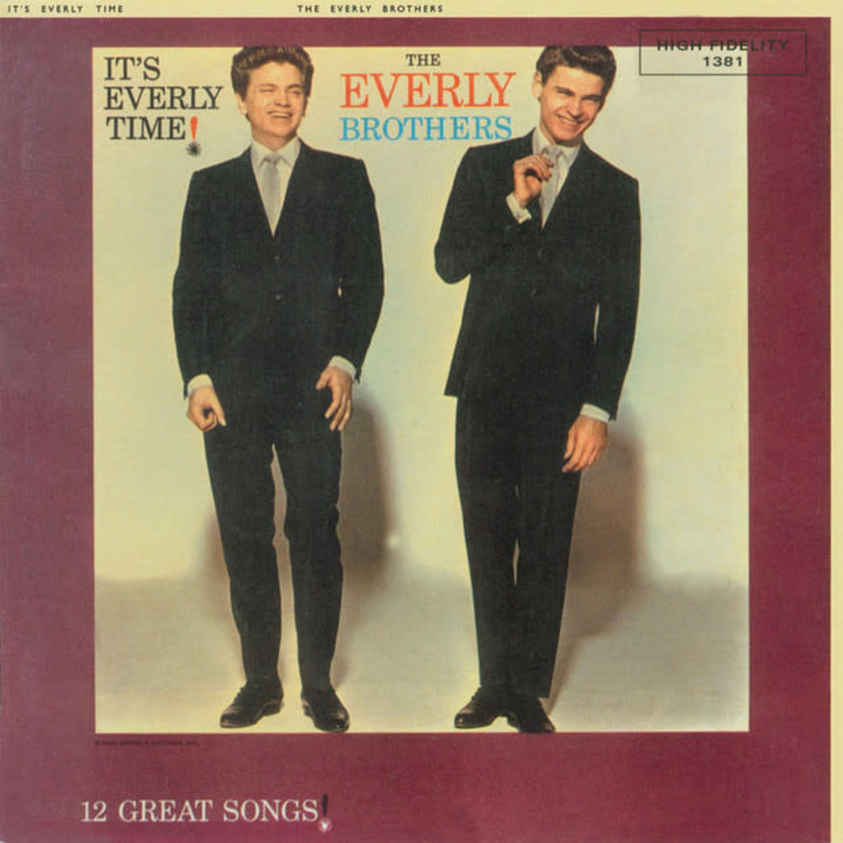 Vinyl Everly Brothers - It's Everly Time  FINAL SALE