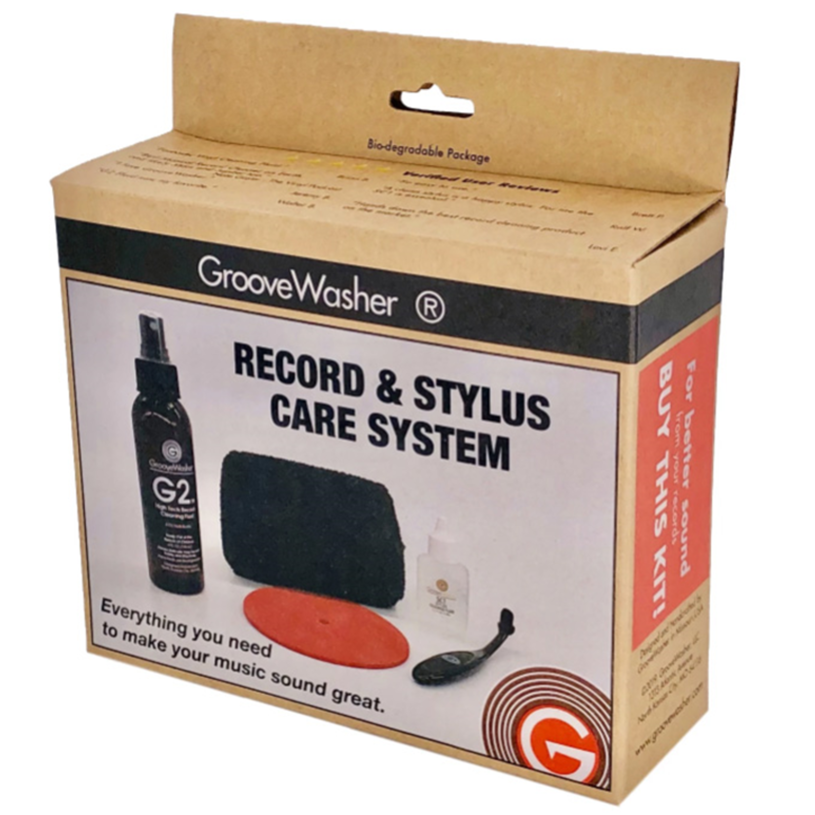 Accessory GrooveWasher Record and Stylus Care System