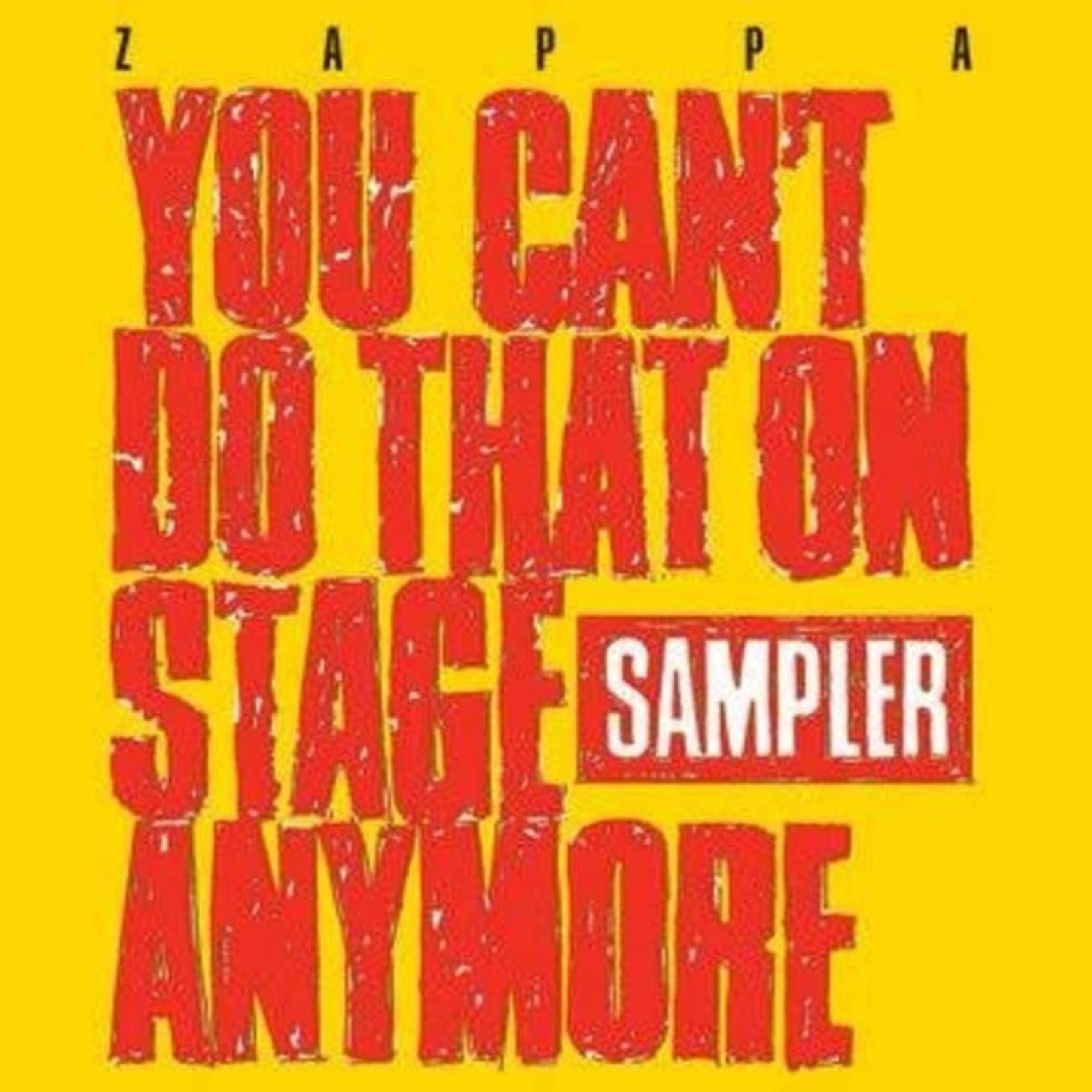 Vinyl Frank Zappa - You Can’t Do That On Stage Anymore (2LP Yellow & Red)