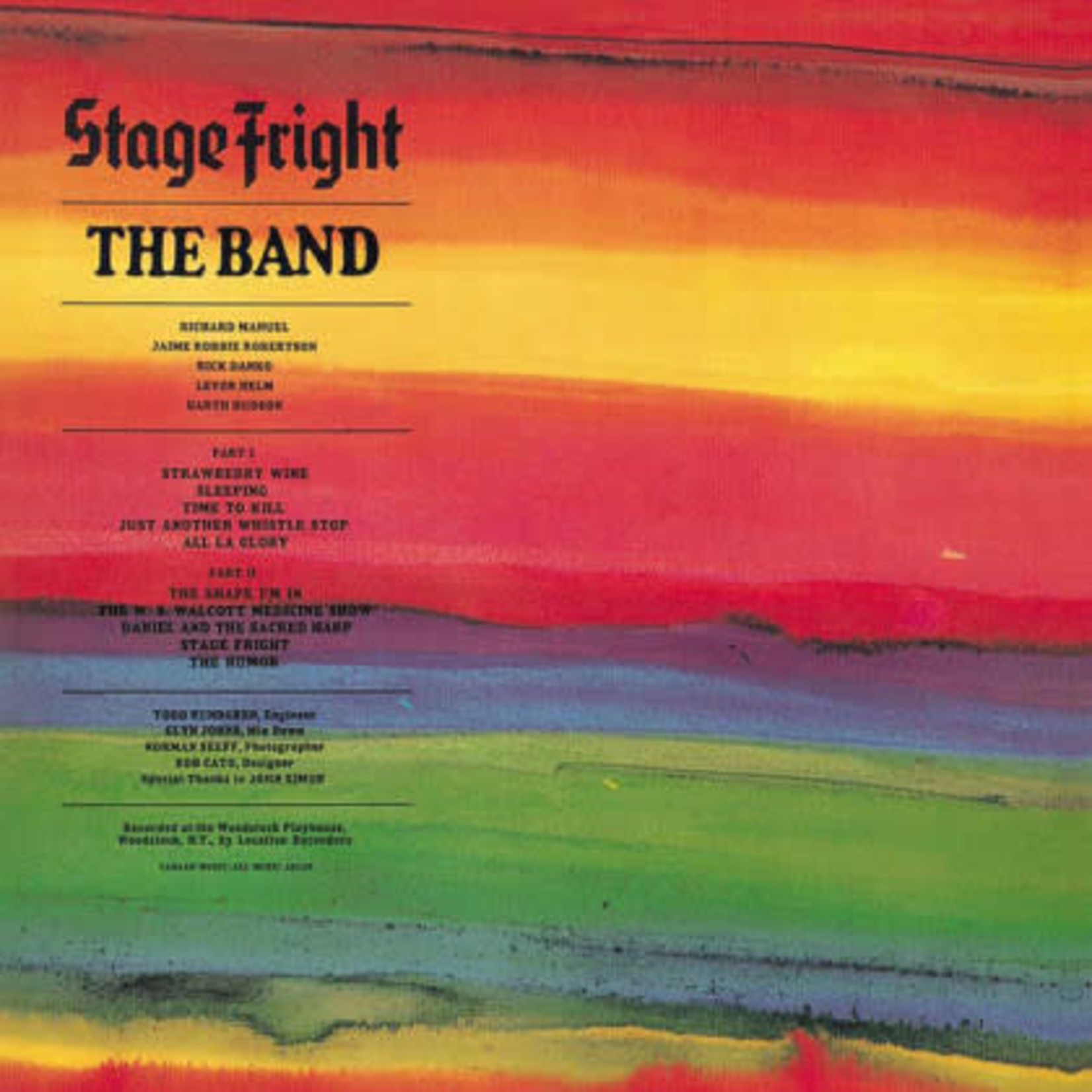 Vinyl The Band - Stage Fright [50the Anniversary]