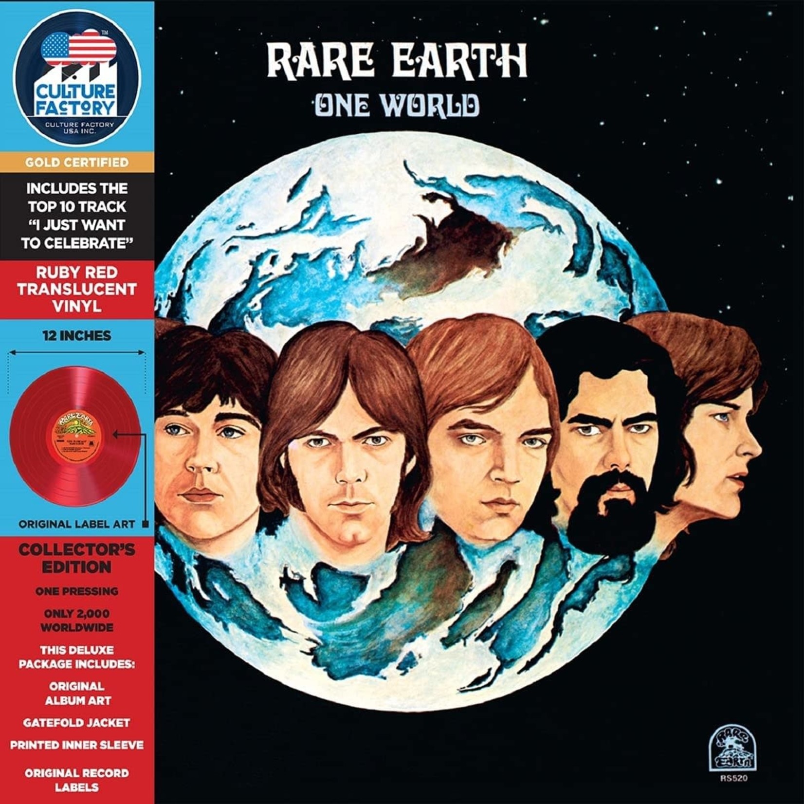 Vinyl Rare Earth - One World