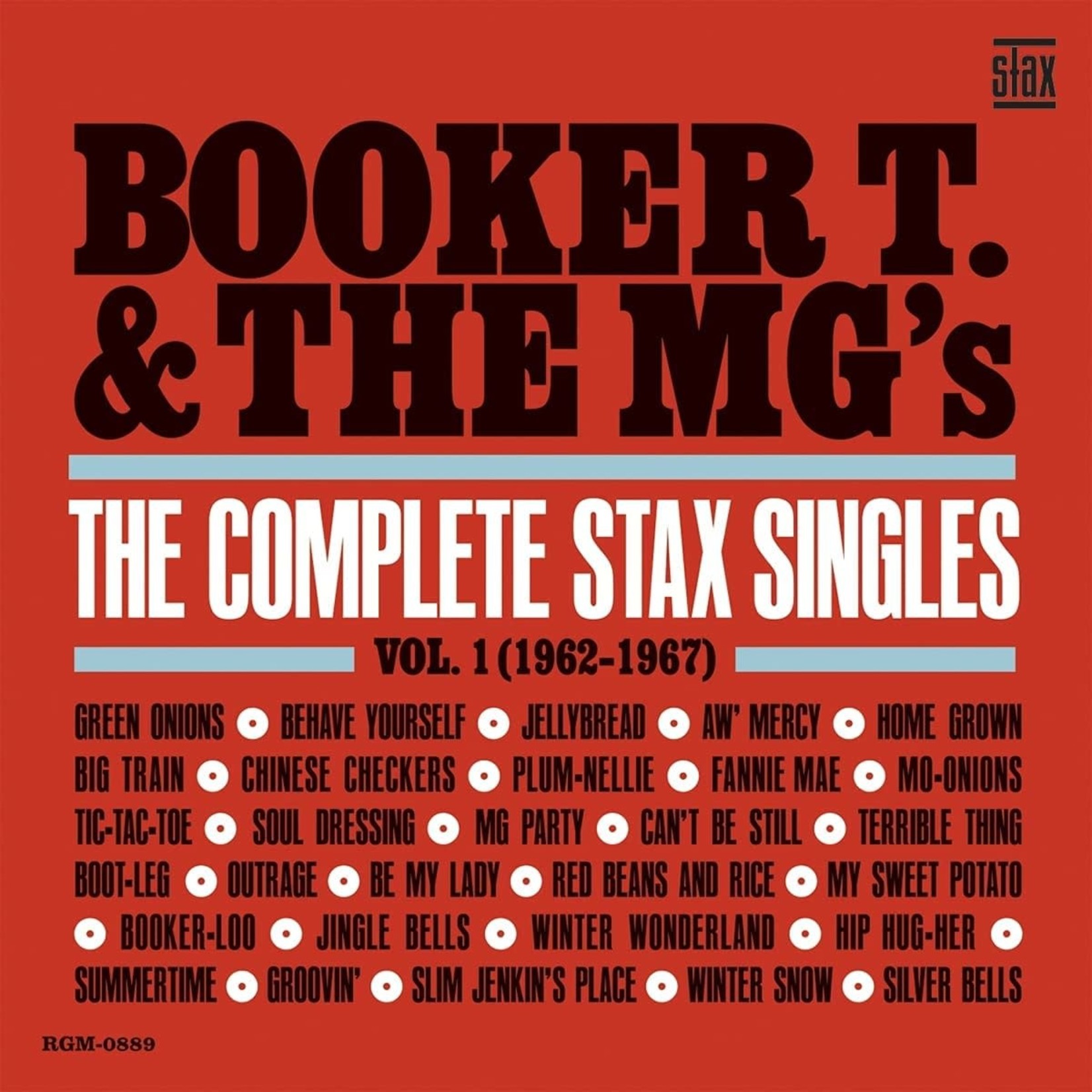 Vinyl Booker T. & The MG's - Complete Stax Singles Vol. 1 (1962-1967) (2Lp/Red Vinyl)