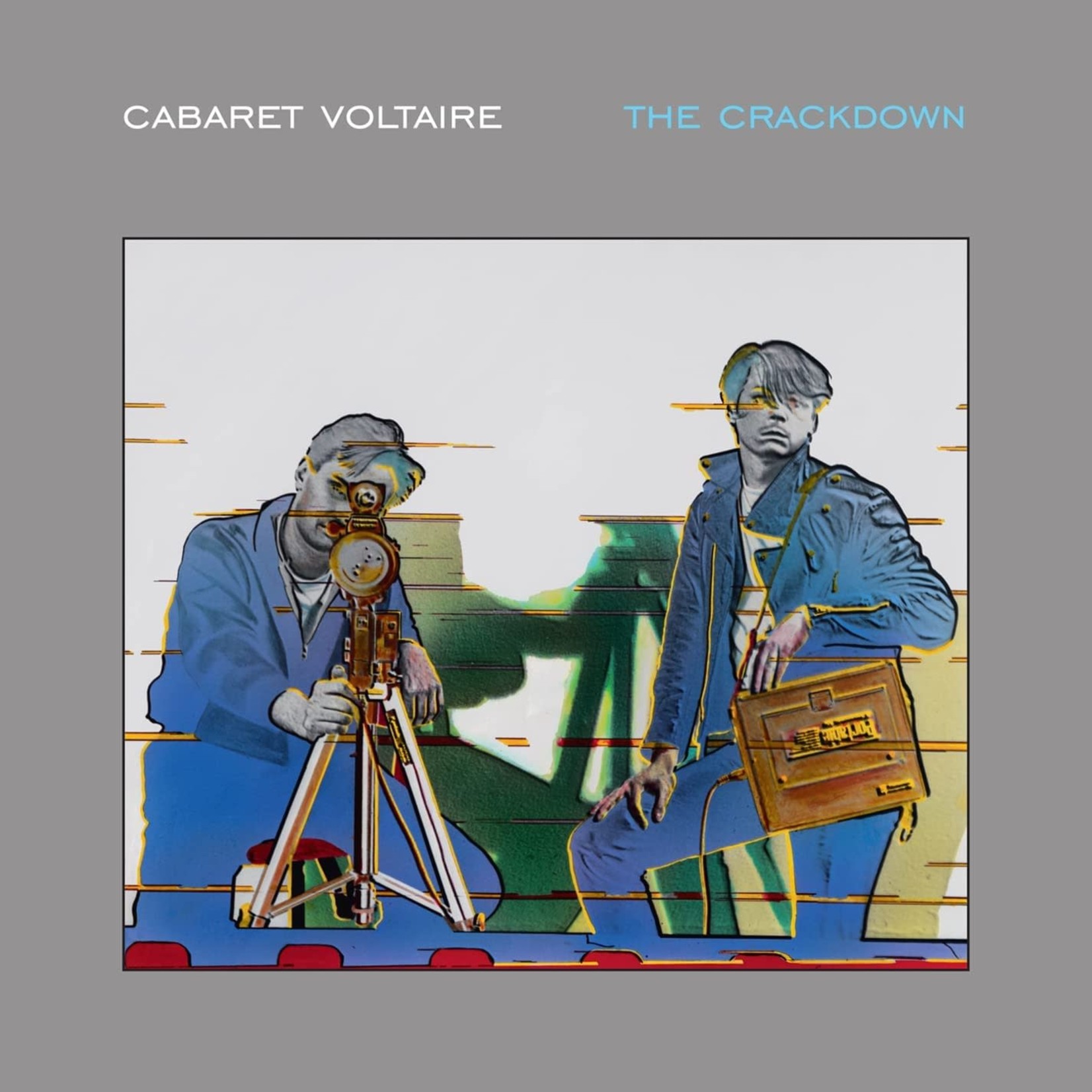 Vinyl Cabaret Voltaire - The Crackdown. (Limited Edition Silver Vinyl)