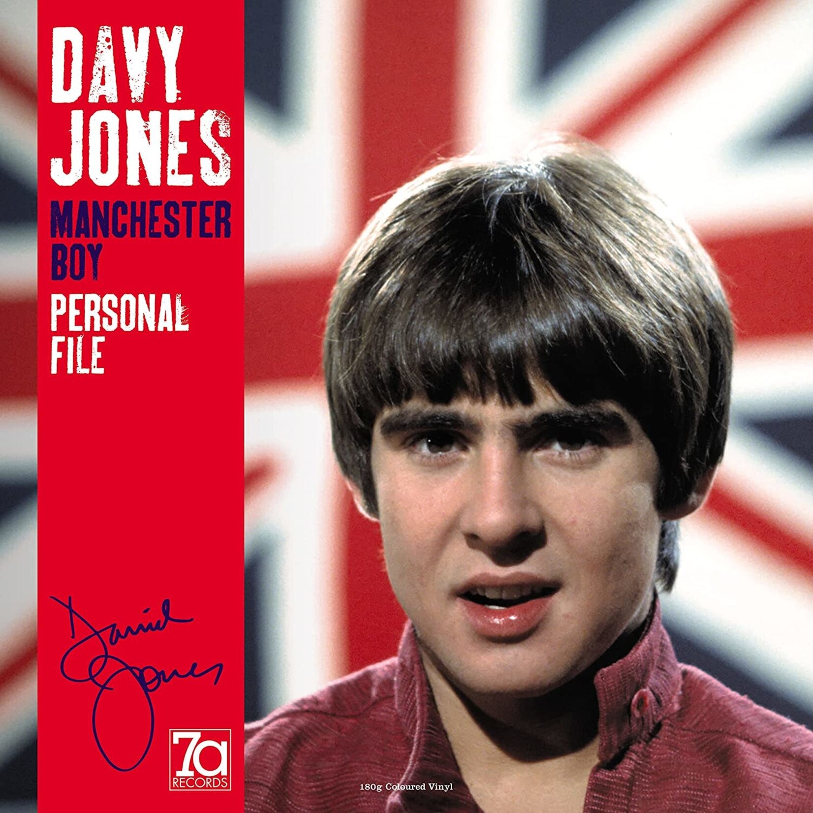 Vinyl Davy Jones - Manchester Boy