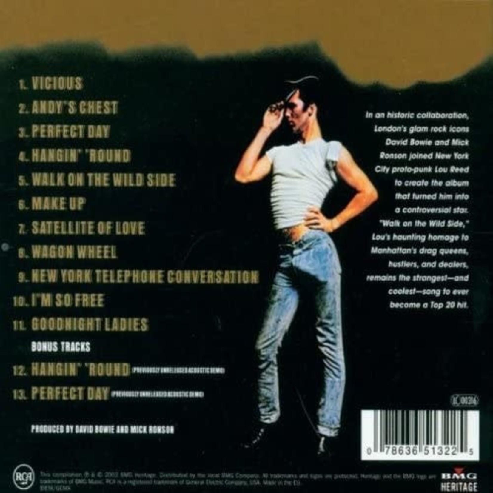 Compact Disc Lou Reed - Transformer