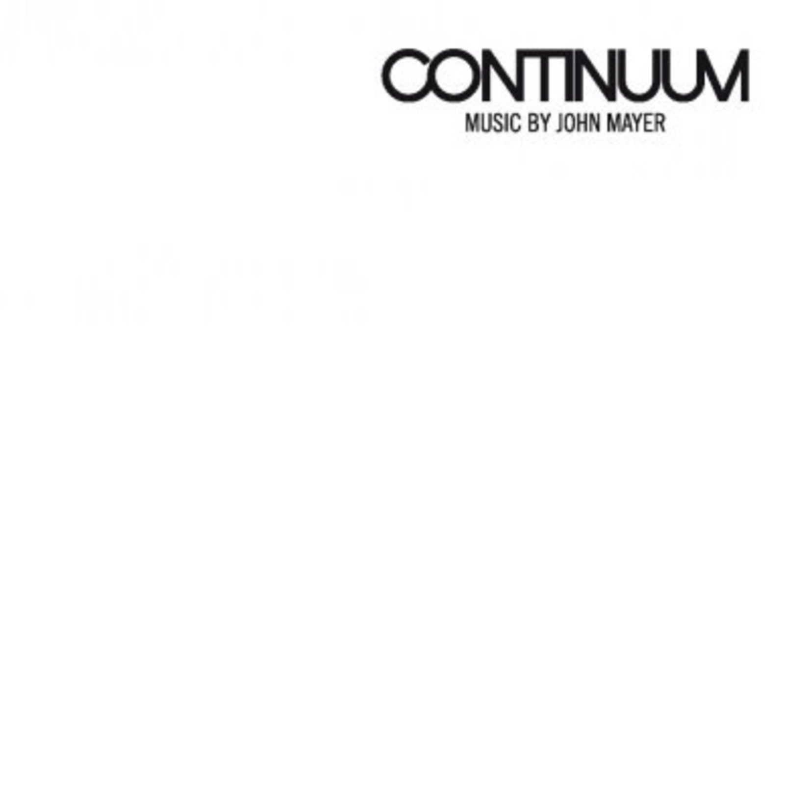 Vinyl John Mayer - Continuum