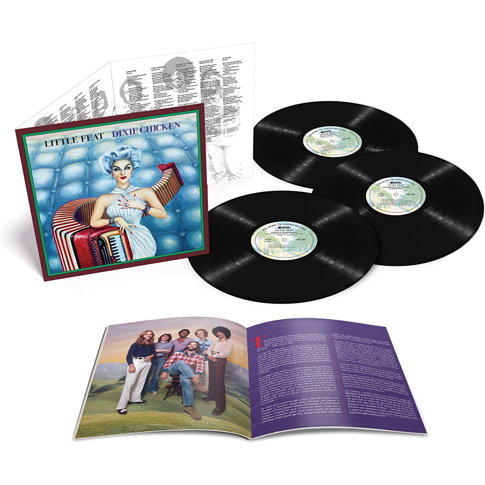 Vinyl Little Feat - Dixie Chicken   Deluxe Edition 3LPs