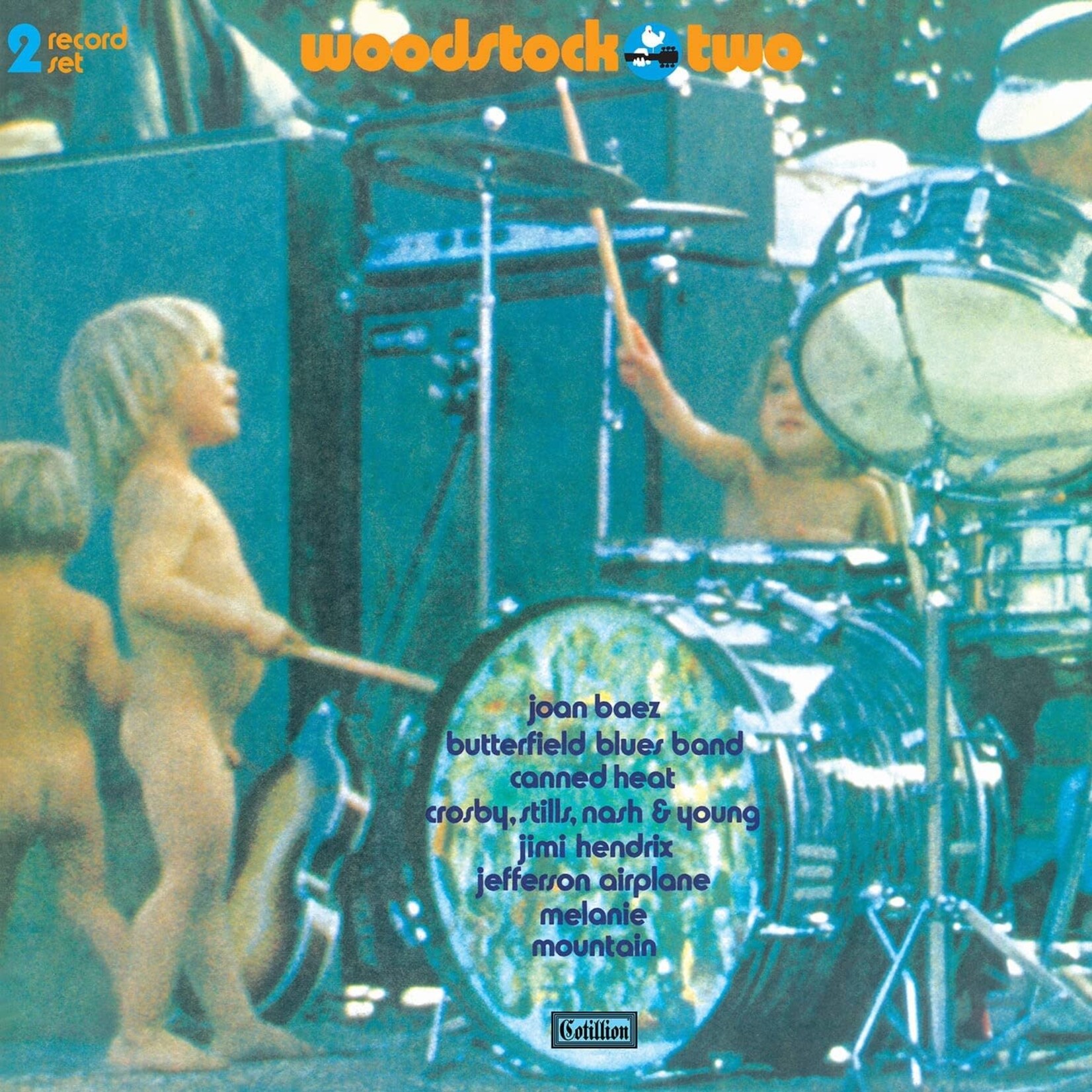 Vinyl Woodstock Two  (Limited-Edition) (Orange + Green Vinyl).  2LP