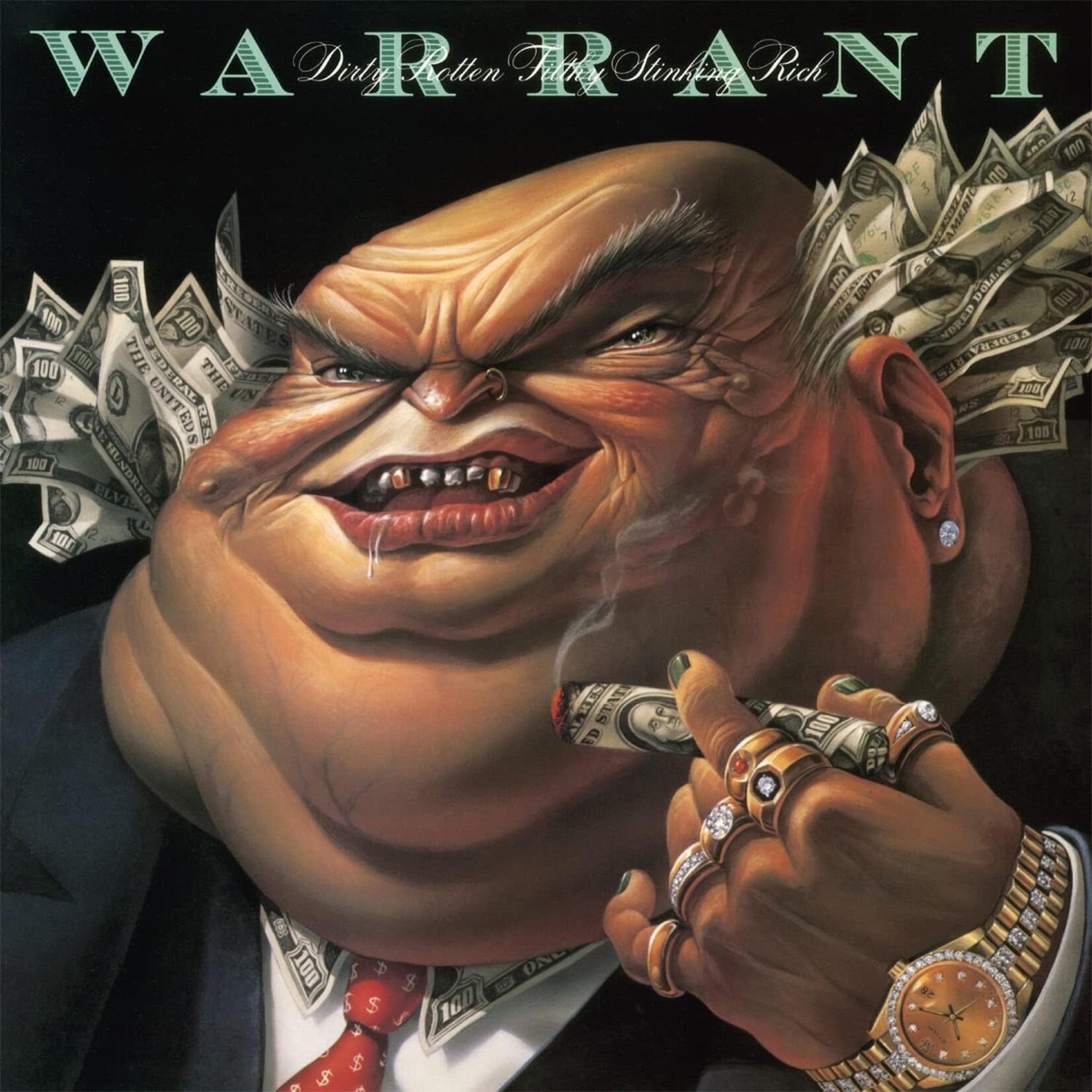Vinyl Warrant -  Dirty Rotten Filthy Stinking Rich