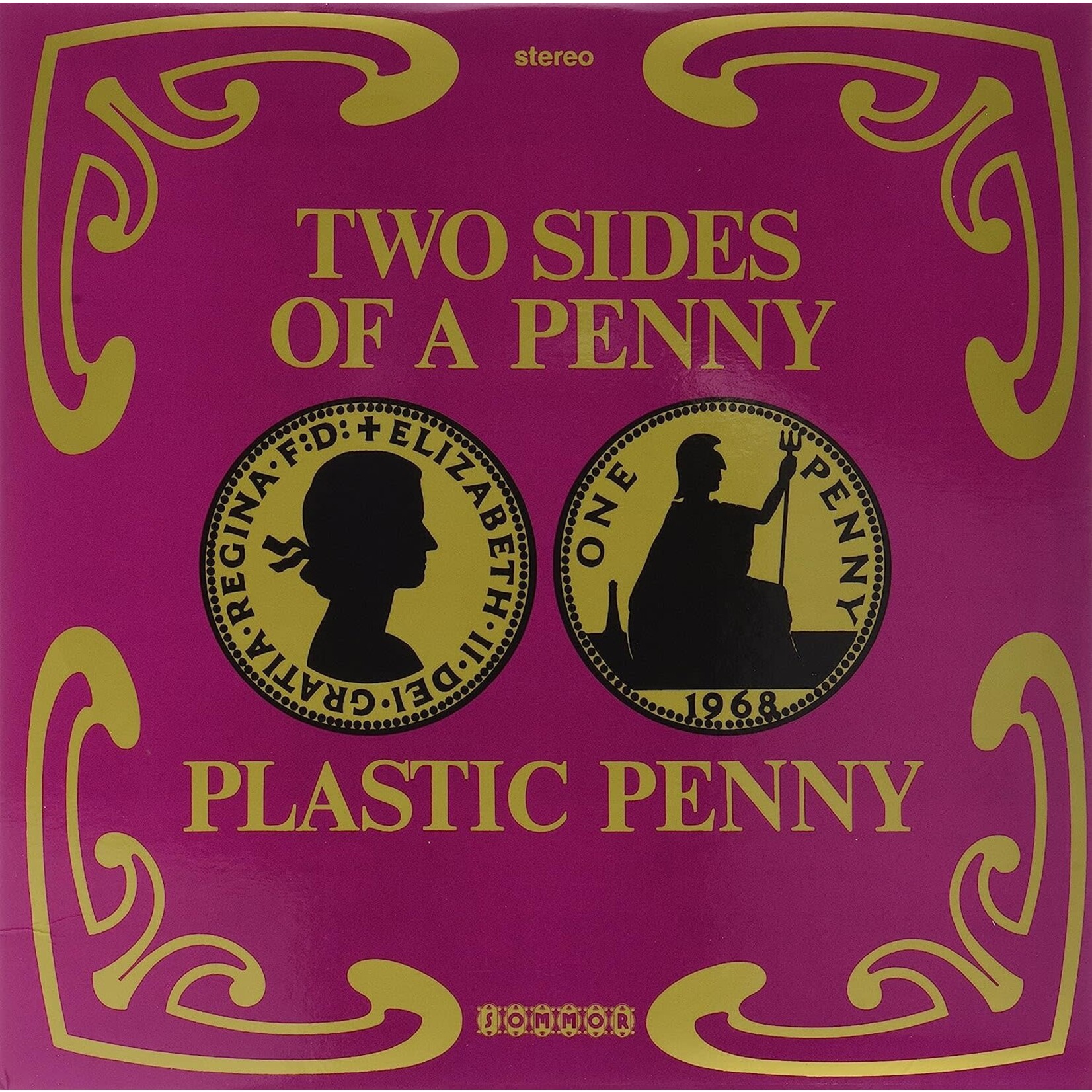 Vinyl Plastic Penny - Two Sides of a Penny