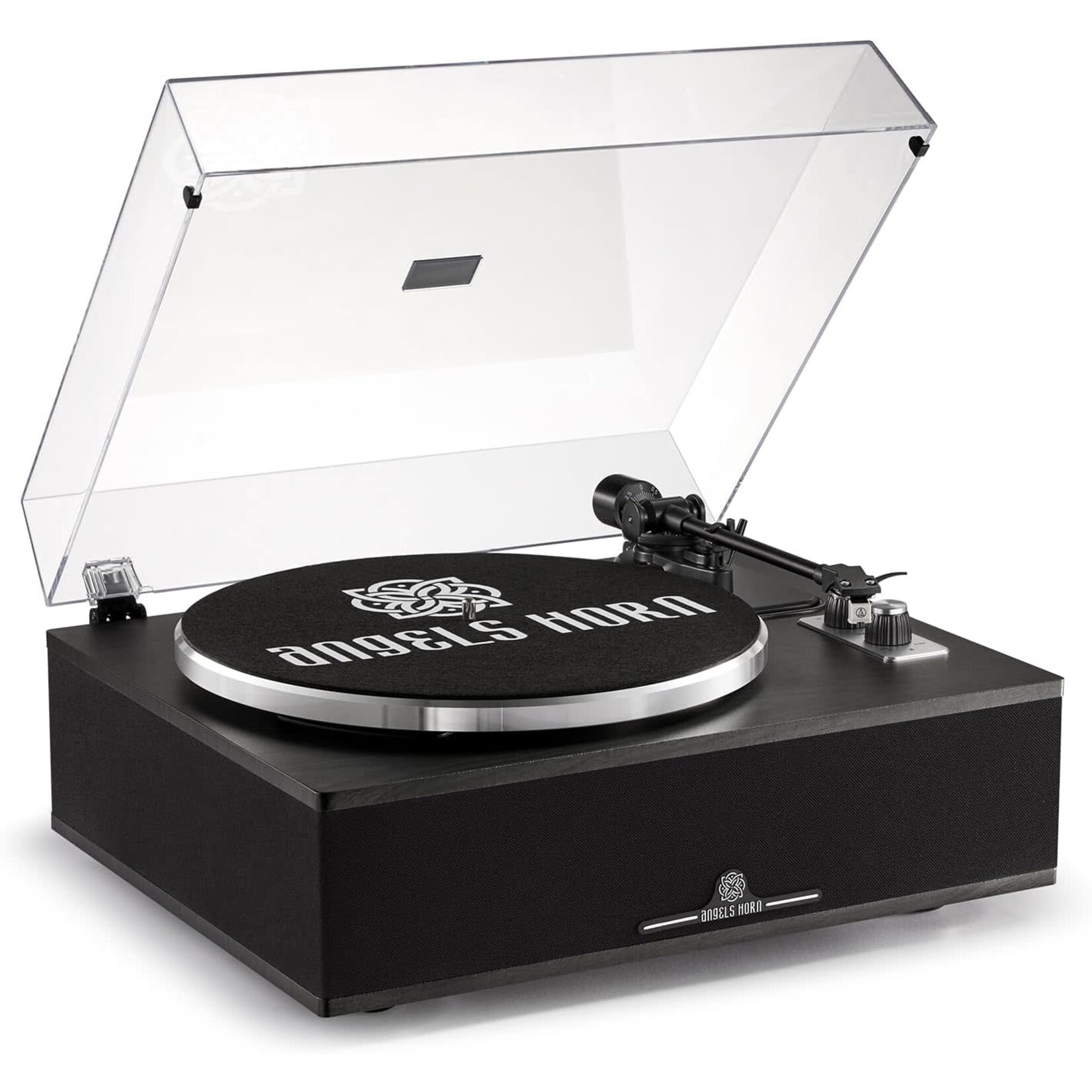 Vinyl Angels Horn H019  Bluetooth Turntable with Speakers