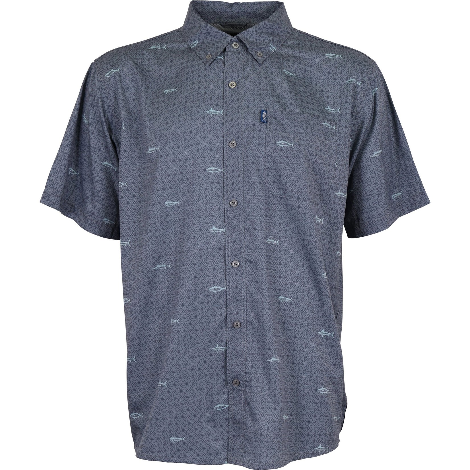 AFTCO Sidecaster SS Button Down Shirt