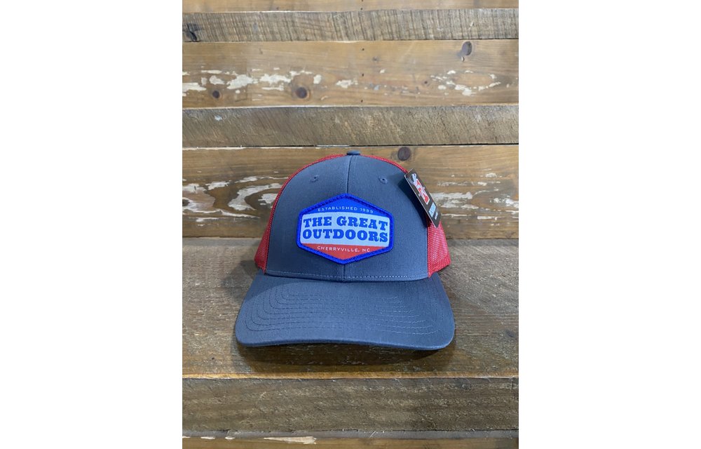 Split Charcoal Red Woven Blue White Red Blu Outline 115