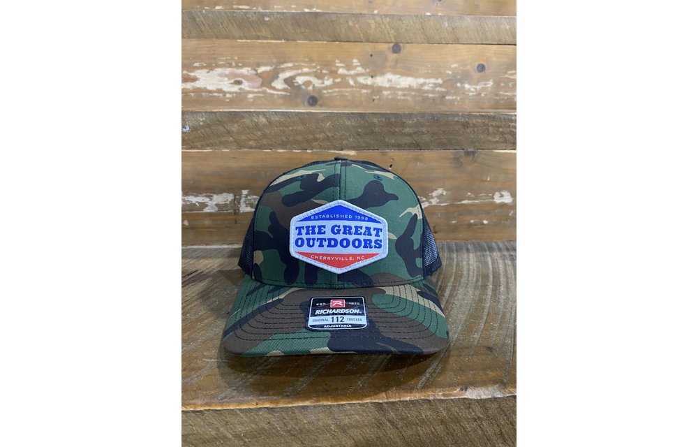 Split Green Camo Black Woven Blue White Red Outline White 112