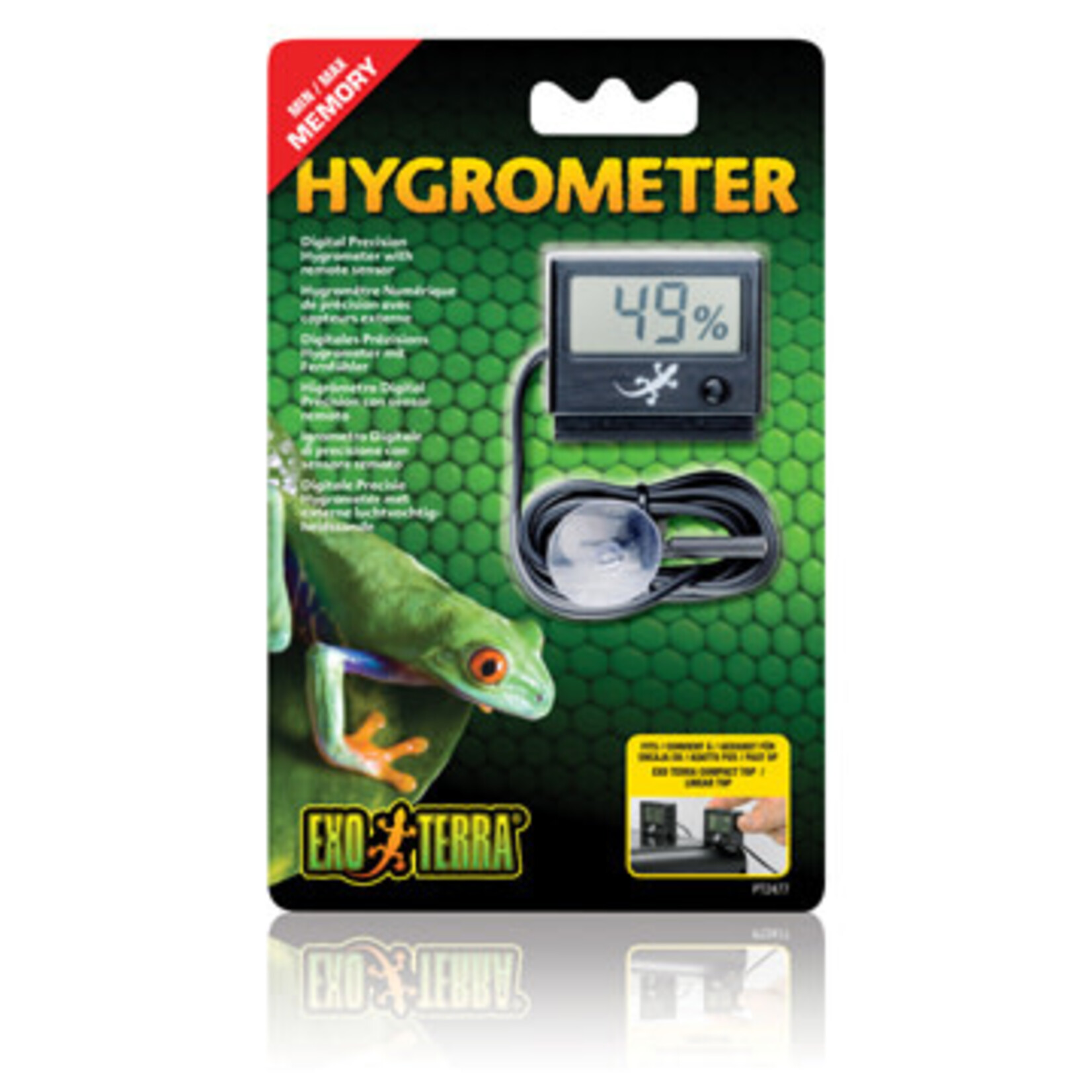 EXO-TERRA Exo Terra Digital Hygrometer w/Probe