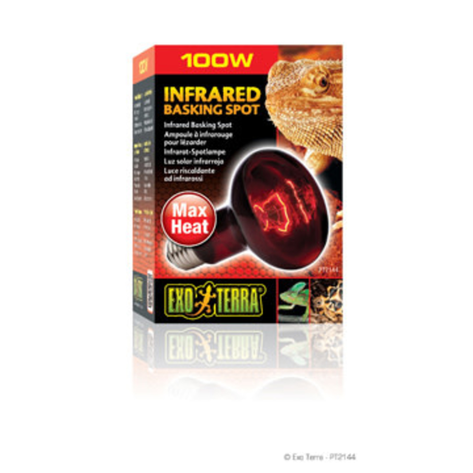 EXO-TERRA Exo Terra Infrared Basking Spot Lamp, 100W