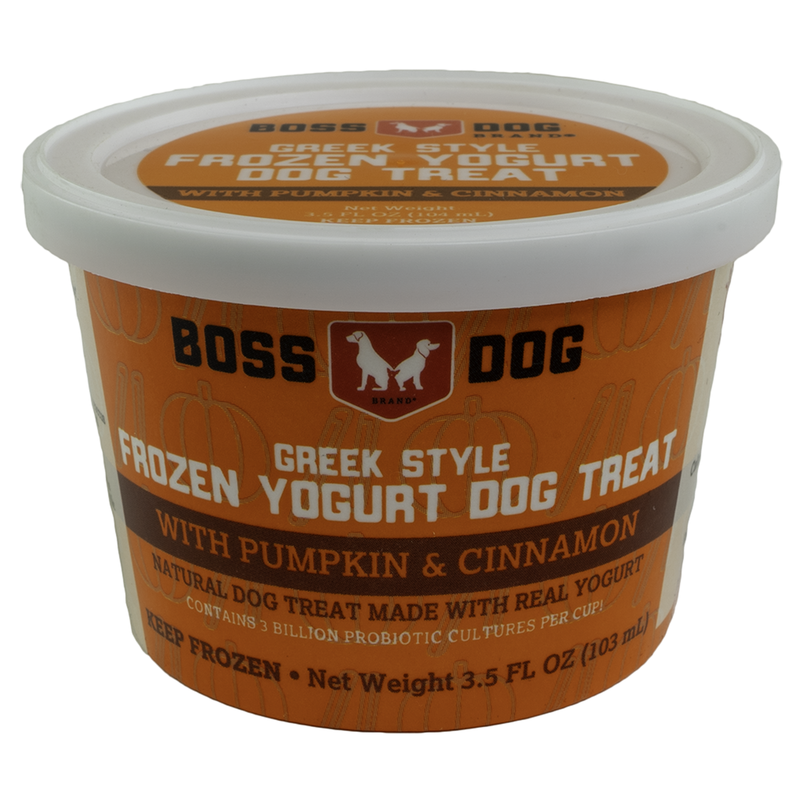 Boss Dog Frozen-Yogurt Pumpkin & Cinnamon 104ml