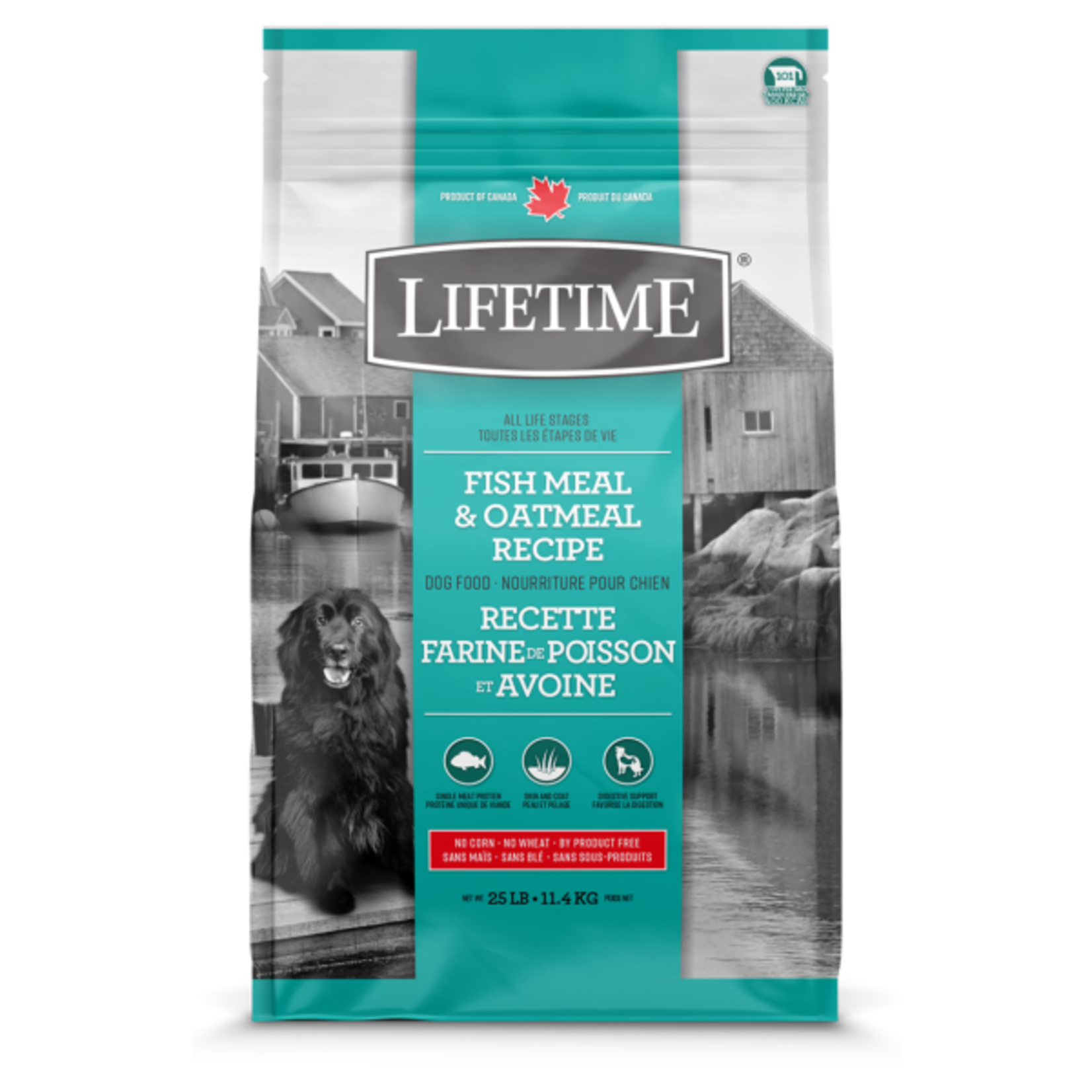 Lifetime LIFETIME DOG FISH Meal & Oatmeal  11.4kg