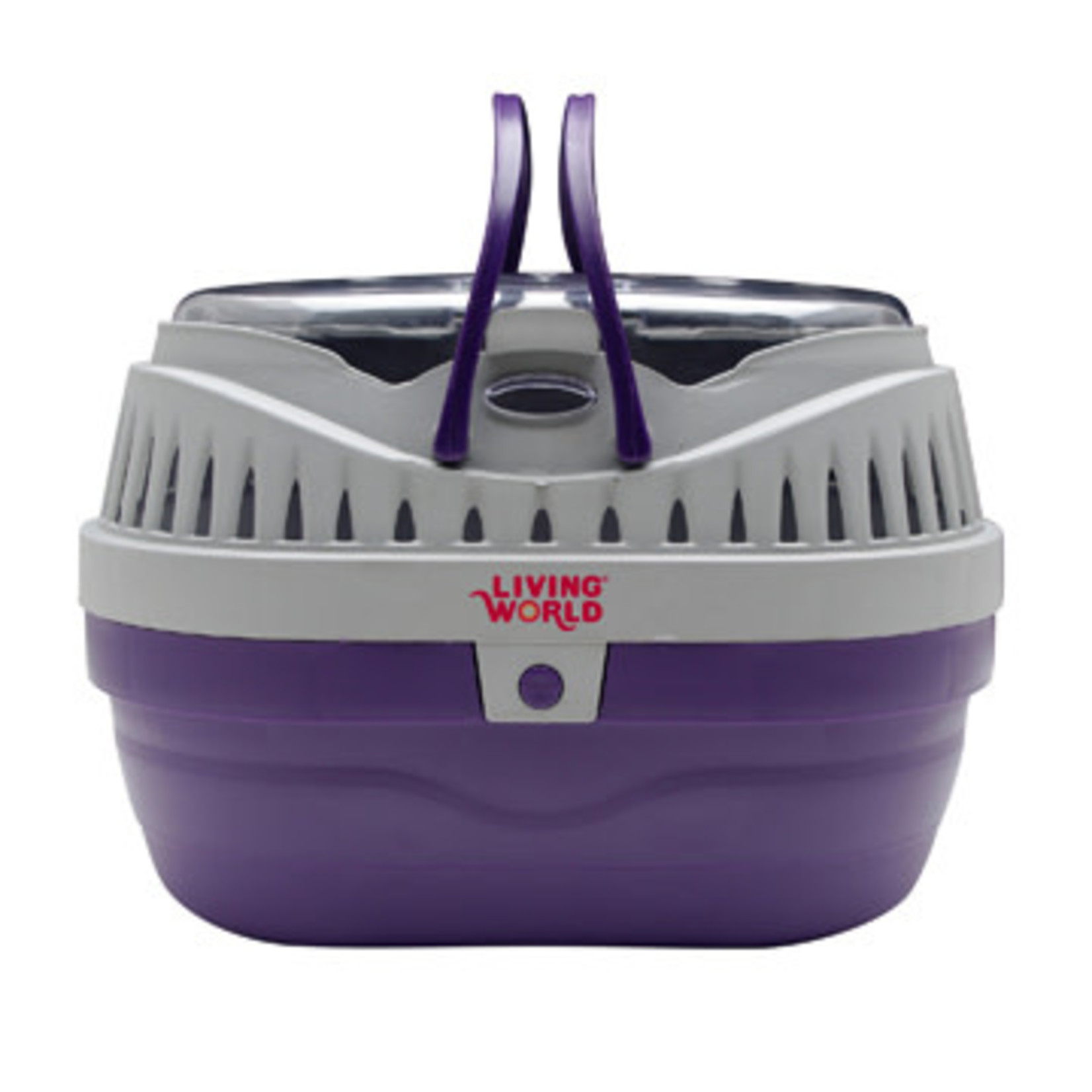 LIVING WORLD Living World Carrier, Small, Purple/Gray