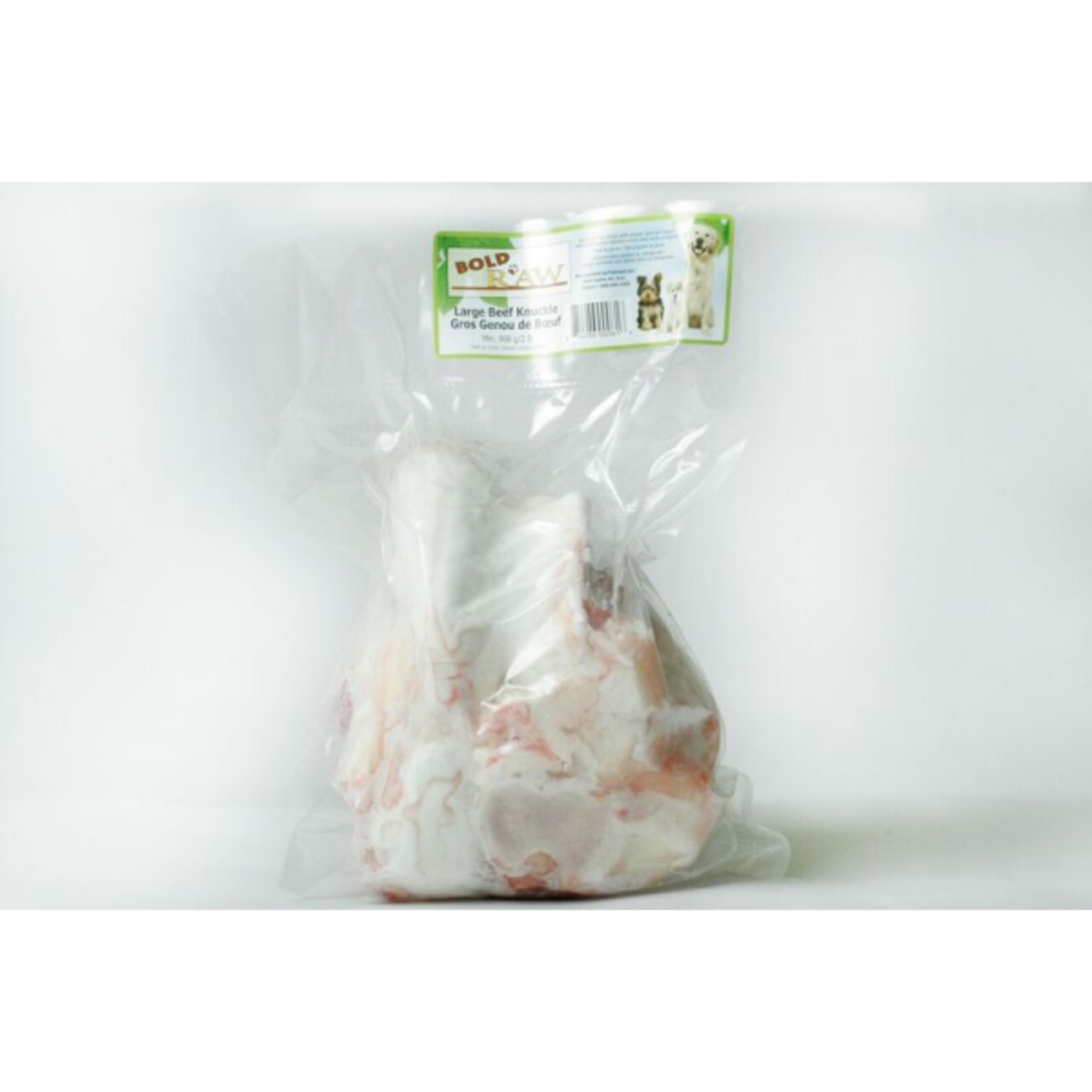 Bold by Nature Bold Raw Dog Frozen Large Beef Knuckle 2 lb