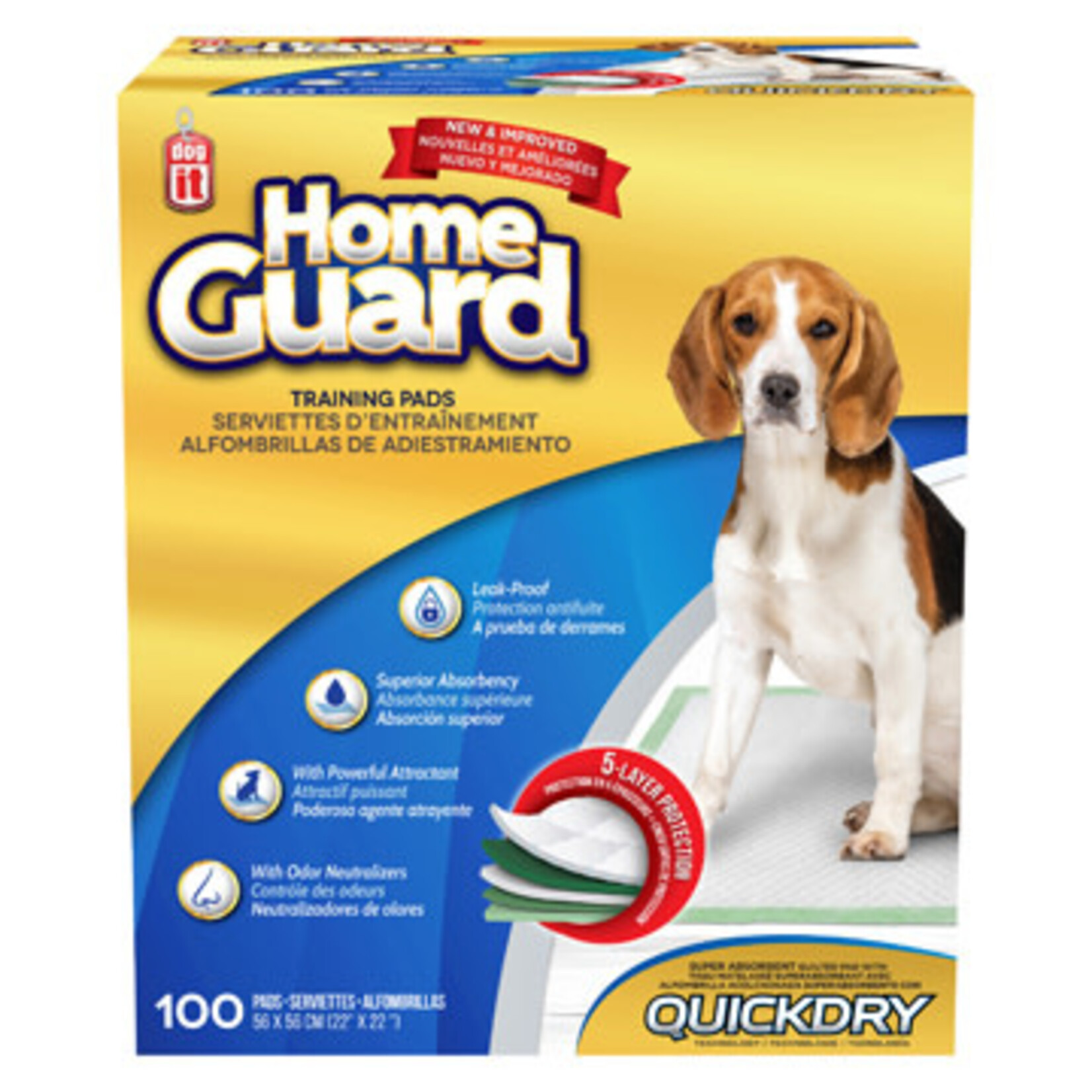 DogIt Dogit Home Guard Training Pads (56 x 56cm) - 100 pack