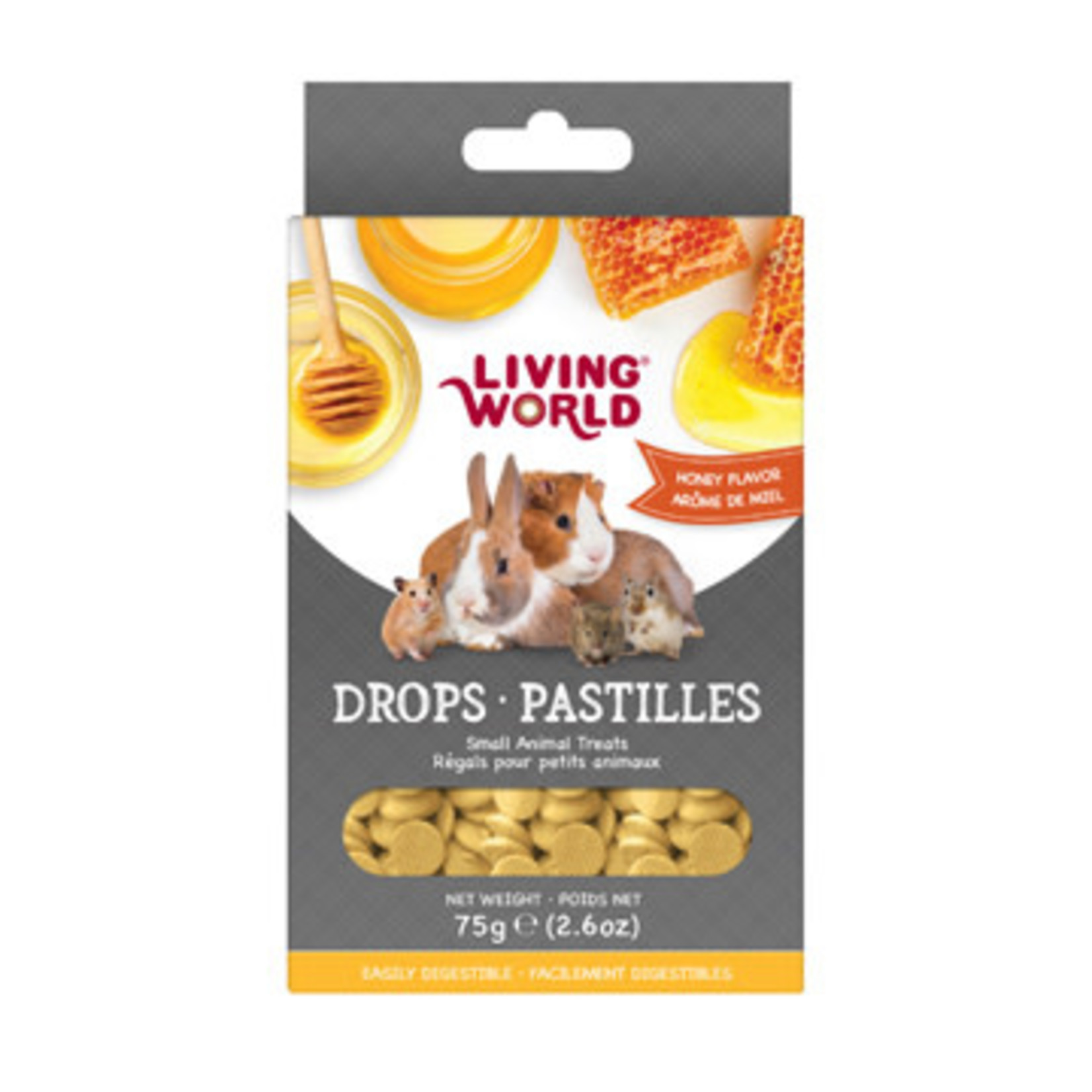 LIVING WORLD Living World Small Animal Drops - Honey Flavour - 75 g (2.6 oz)