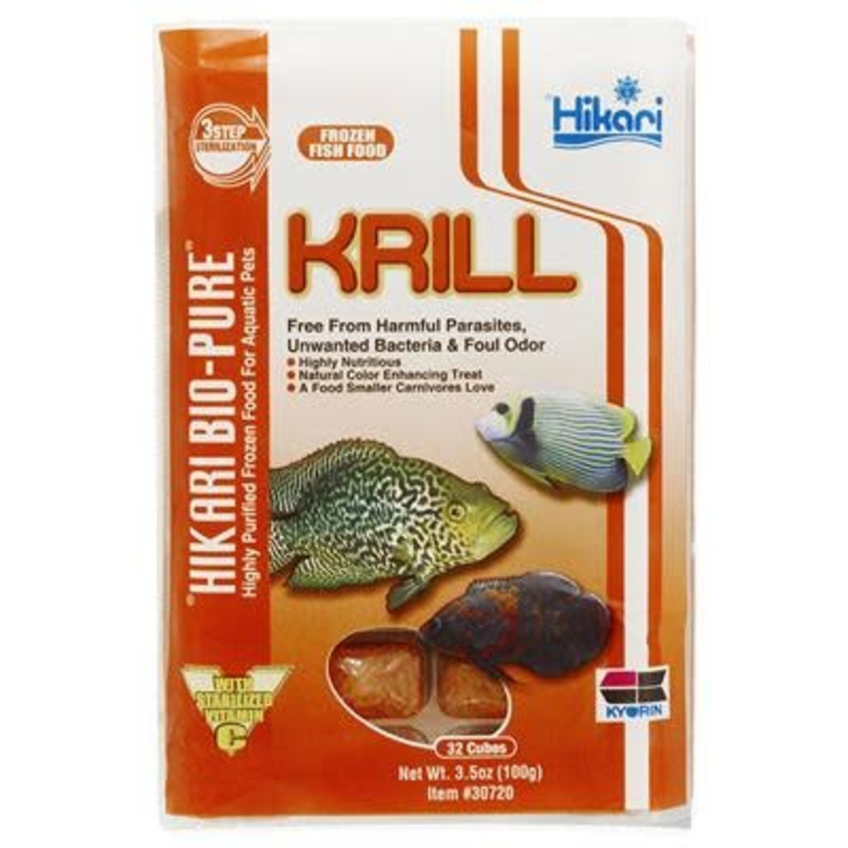 HIKARI USA INC. Frozen - Krill 3.5OZ Cube