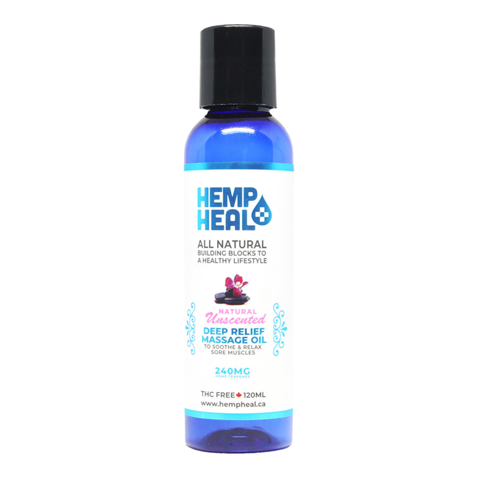 Hemp Heal Massage Oil 240GM