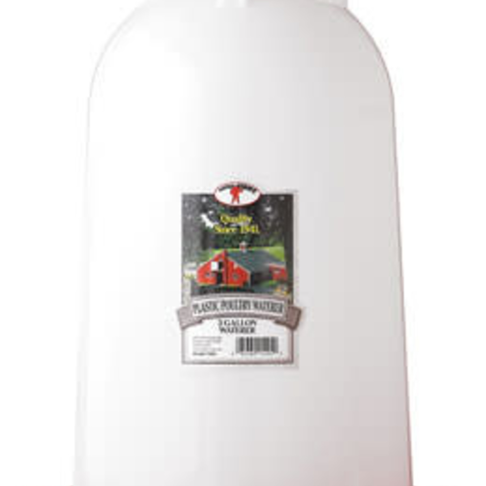 Little Giant Poultry Plastic Waterer - 3Gal