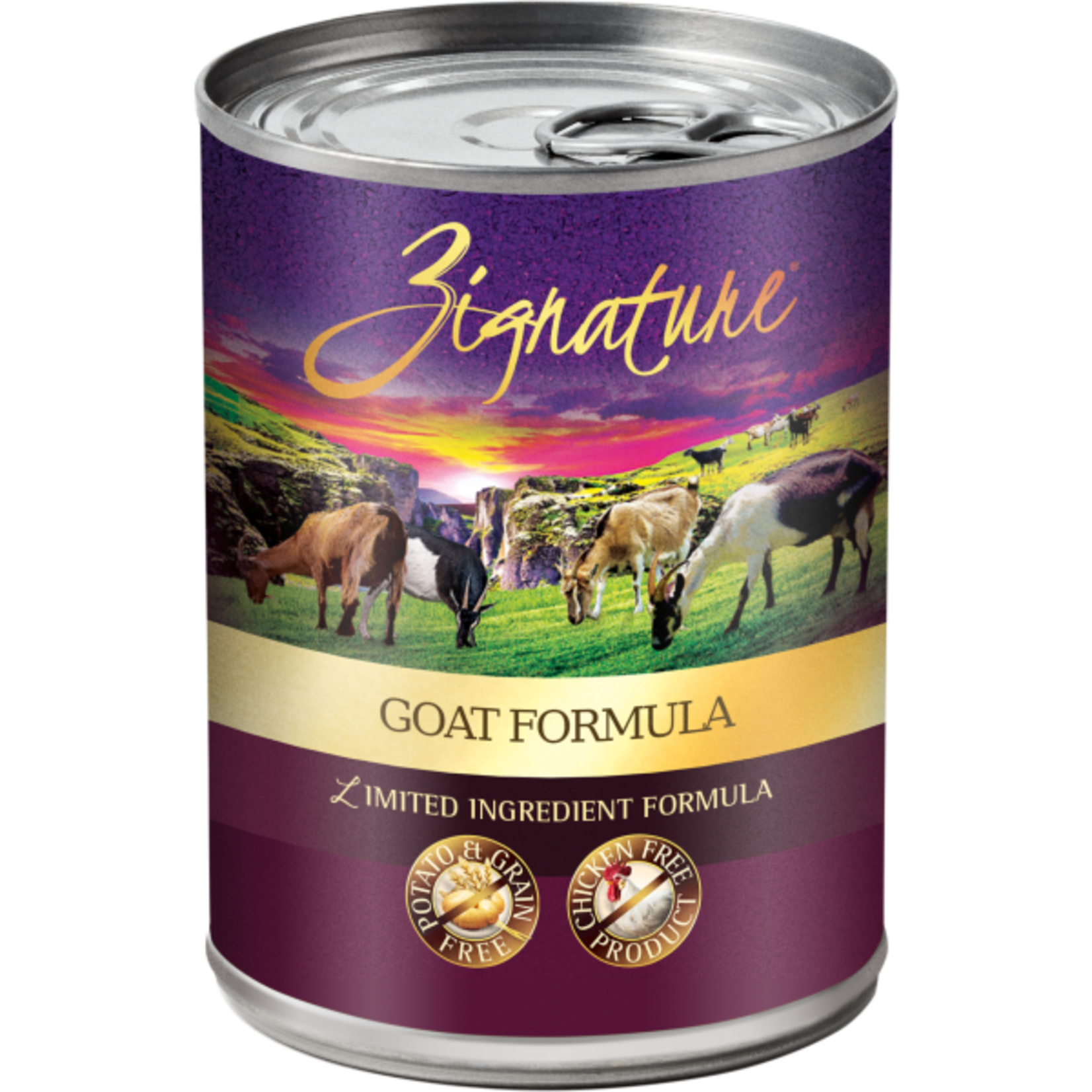 Zignature Zignature Dog LID GF Goat 13 oz