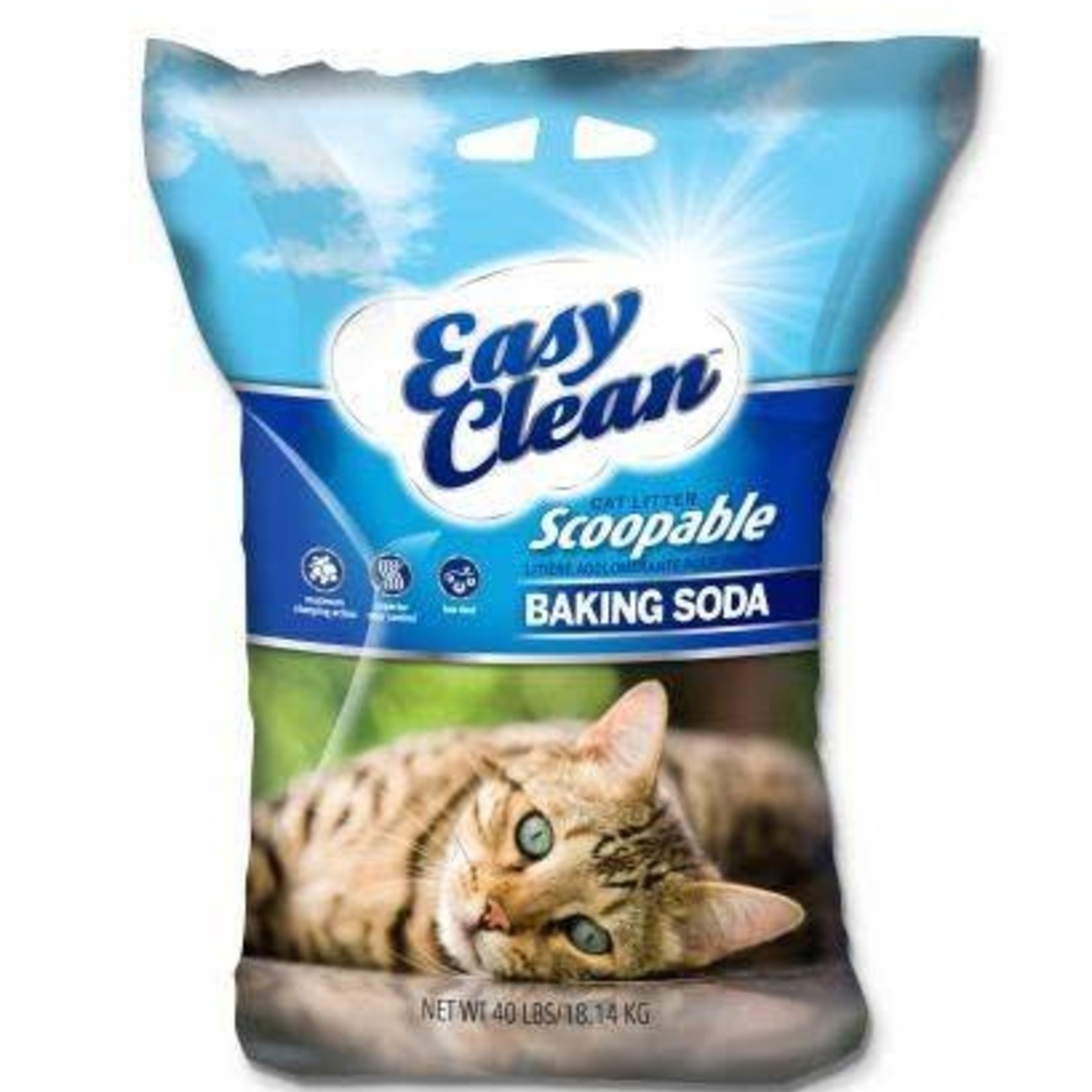 PESTELL PET PRODUCTS Easy Clean Baking Soda Clumping Litter 40LB