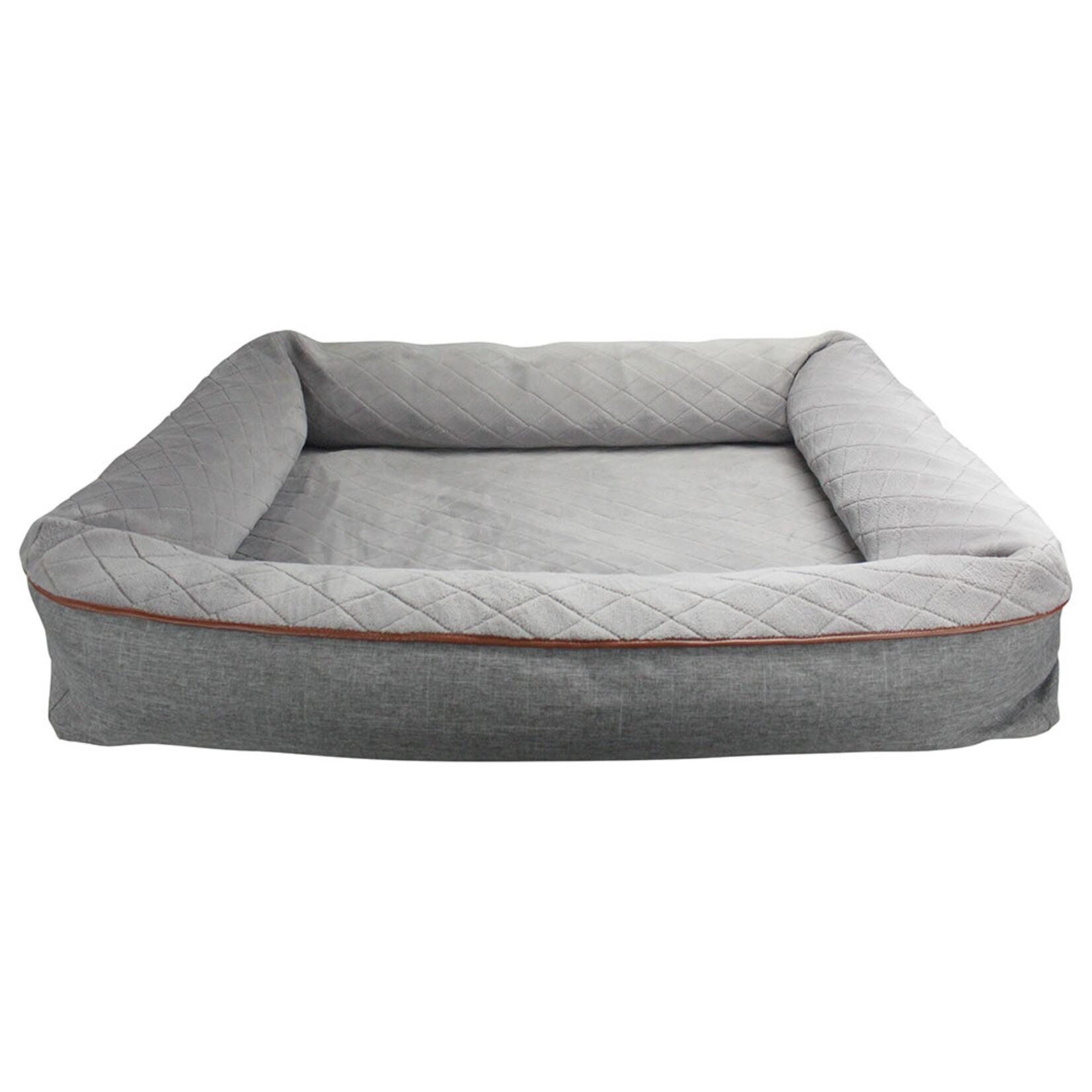 BE ONE BREED BE ONE BREED Snuggle Bed Gray Medium/Large 32x40