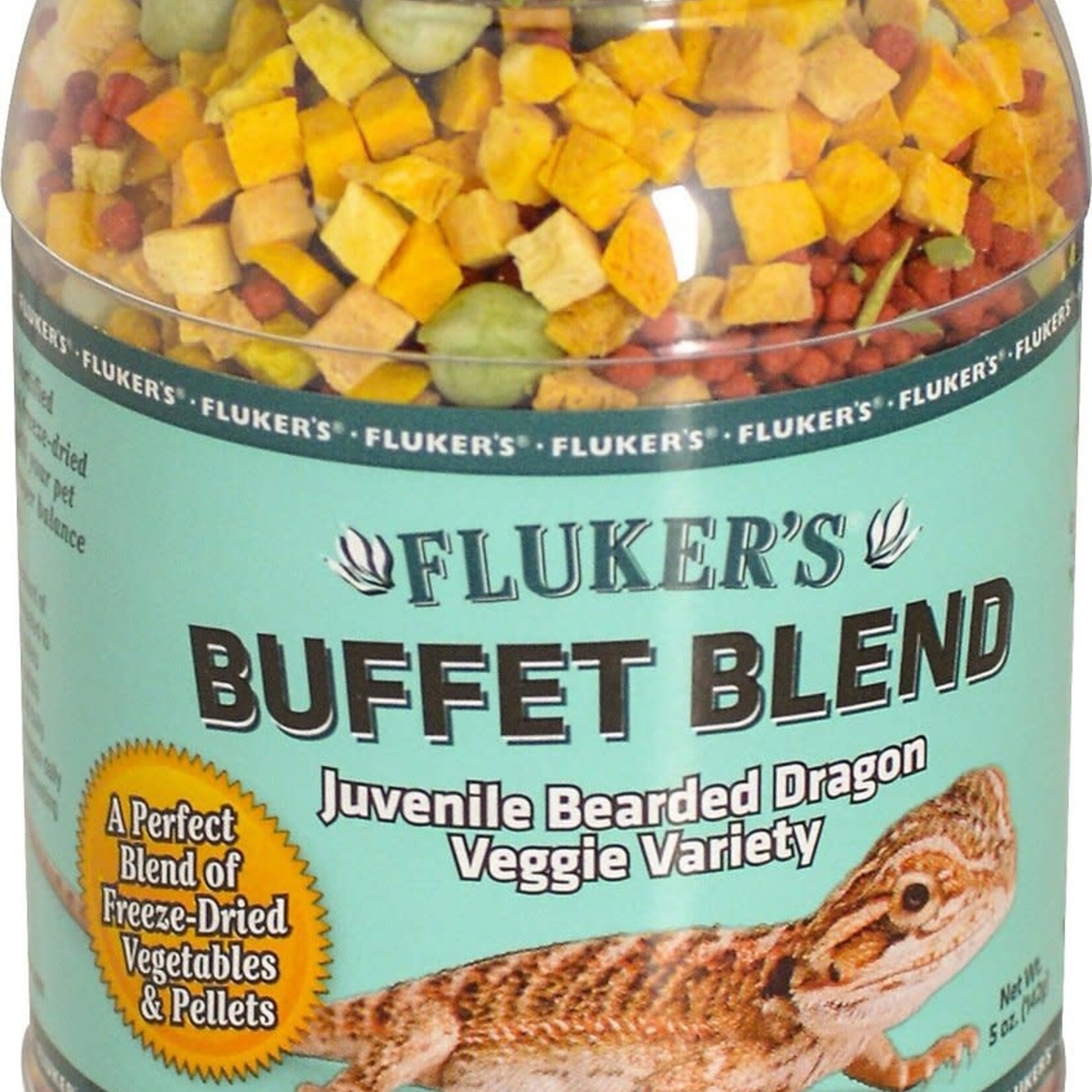 FLUKER'S Flukers Buffet Blend Juvenile Bearded DragonVeggie Variety