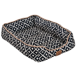 Snoozzy Snz Ikat Drawer Bed Navy 24x18x6"