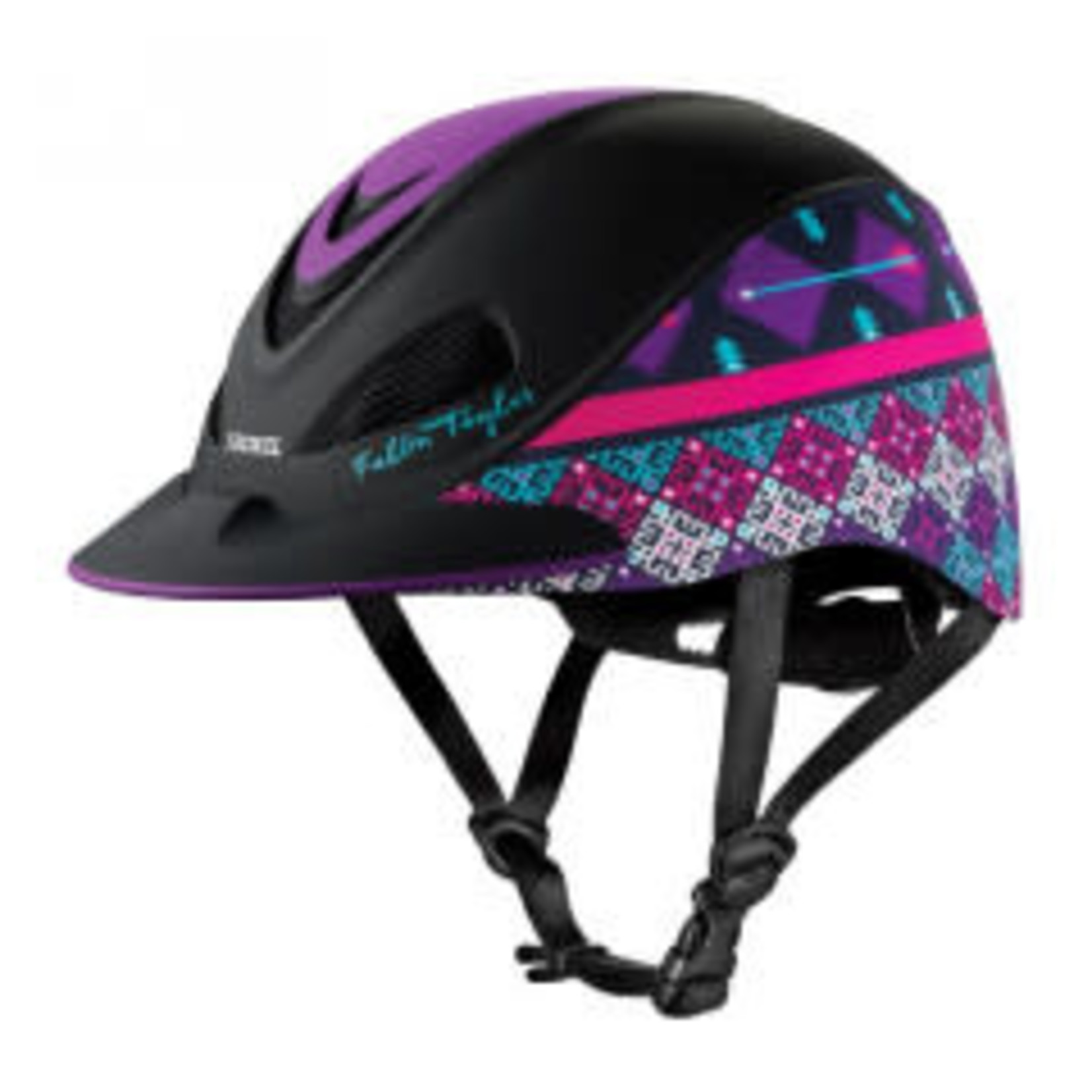 Troxel Copy of Troxel - Fallon Taylor Purple Geo Helmet XS