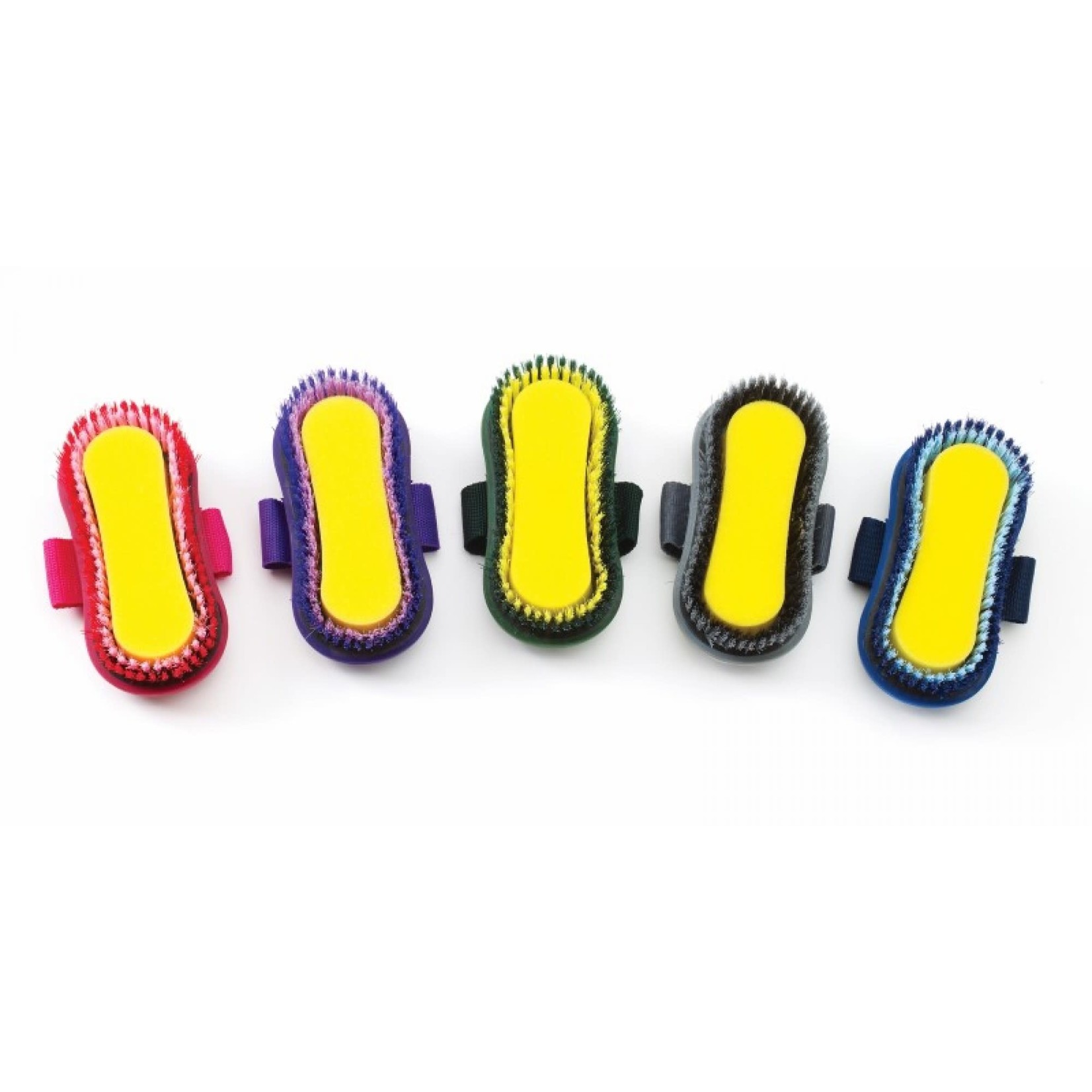 EQUI-ESSENTIALS SOFT GRIP SPONGE BRUSH (multi-colour)