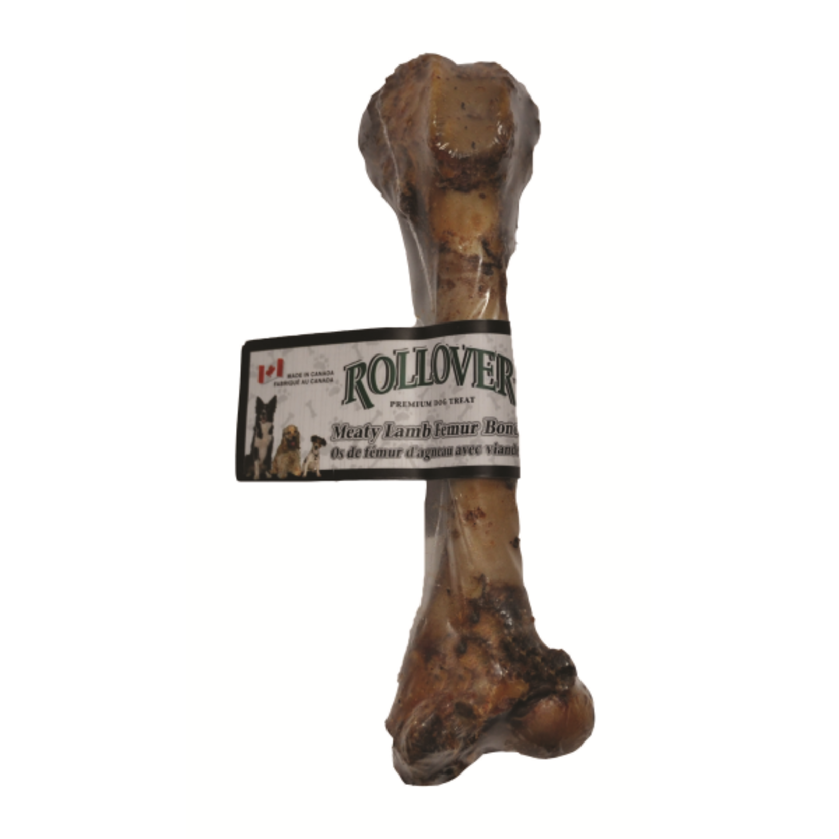 Rollover Lamb Femur Bone- Rollover