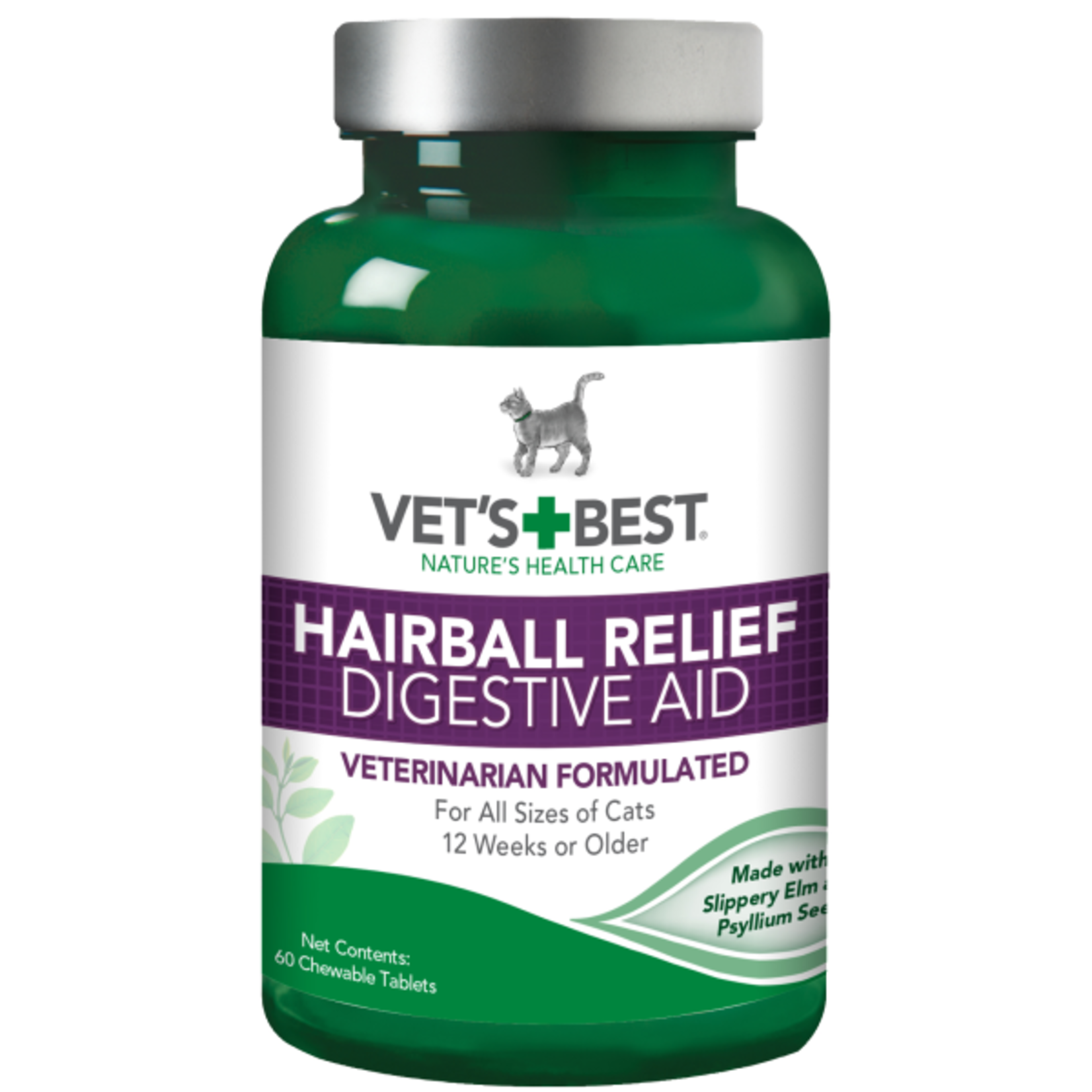 Vets Best Vet's Best Cat Hairball Relief 60 Tab