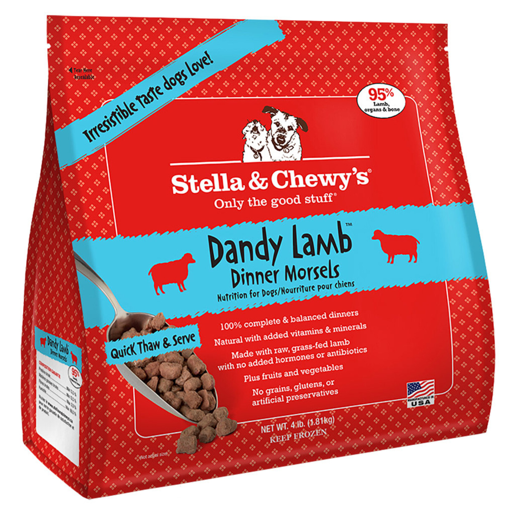 Stella & chewy's Stella & Chewy's Raw Dandy Lamb Dinner 4LB