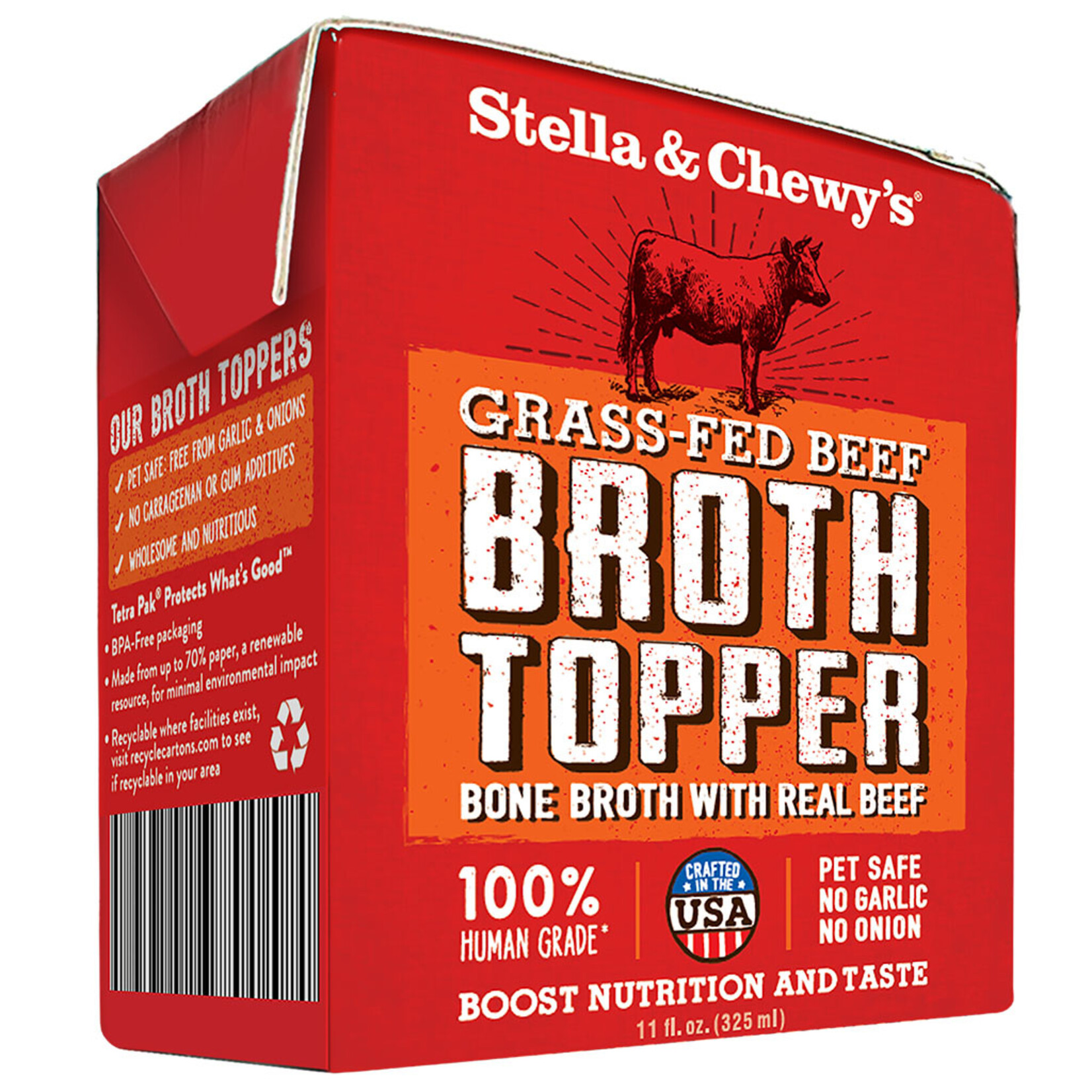 Stella & chewy's Stella & Chewy's Broth Topper Grass Fed Beef 11OZ