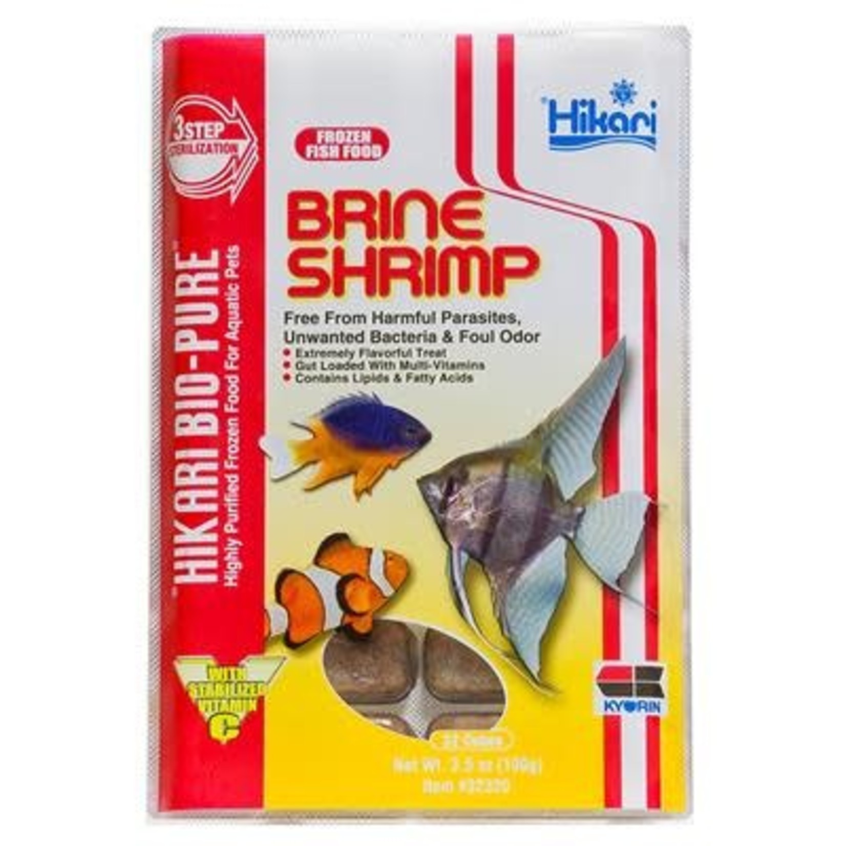 HIKARI USA INC. Frz Brine Shrimp 3.5oz Cube