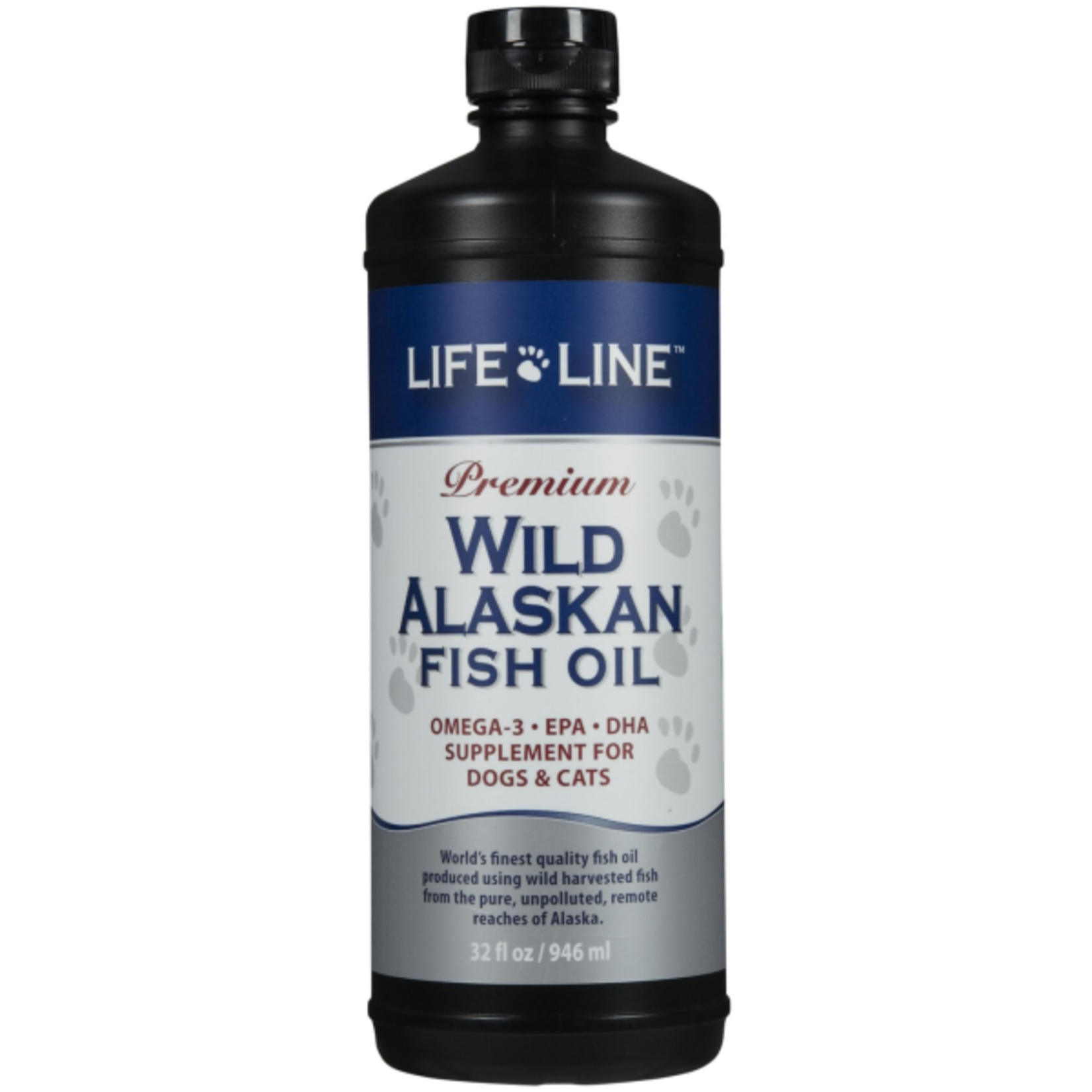 Life Line Lifeline Wild Alaskan Fish Oil 32 oz