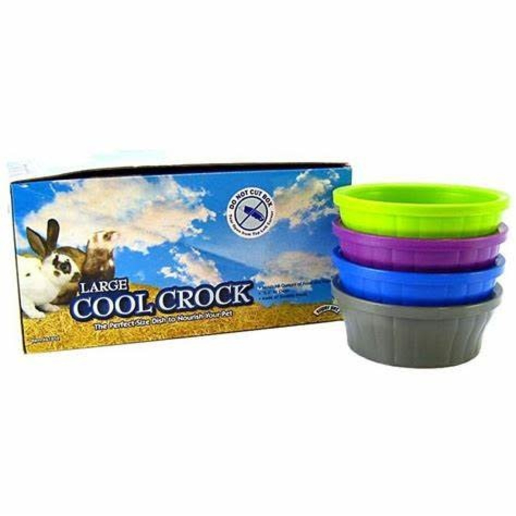 KAYTEE PRODUCTS INC KAYTEE COOL CROCK Small Dish Assorted