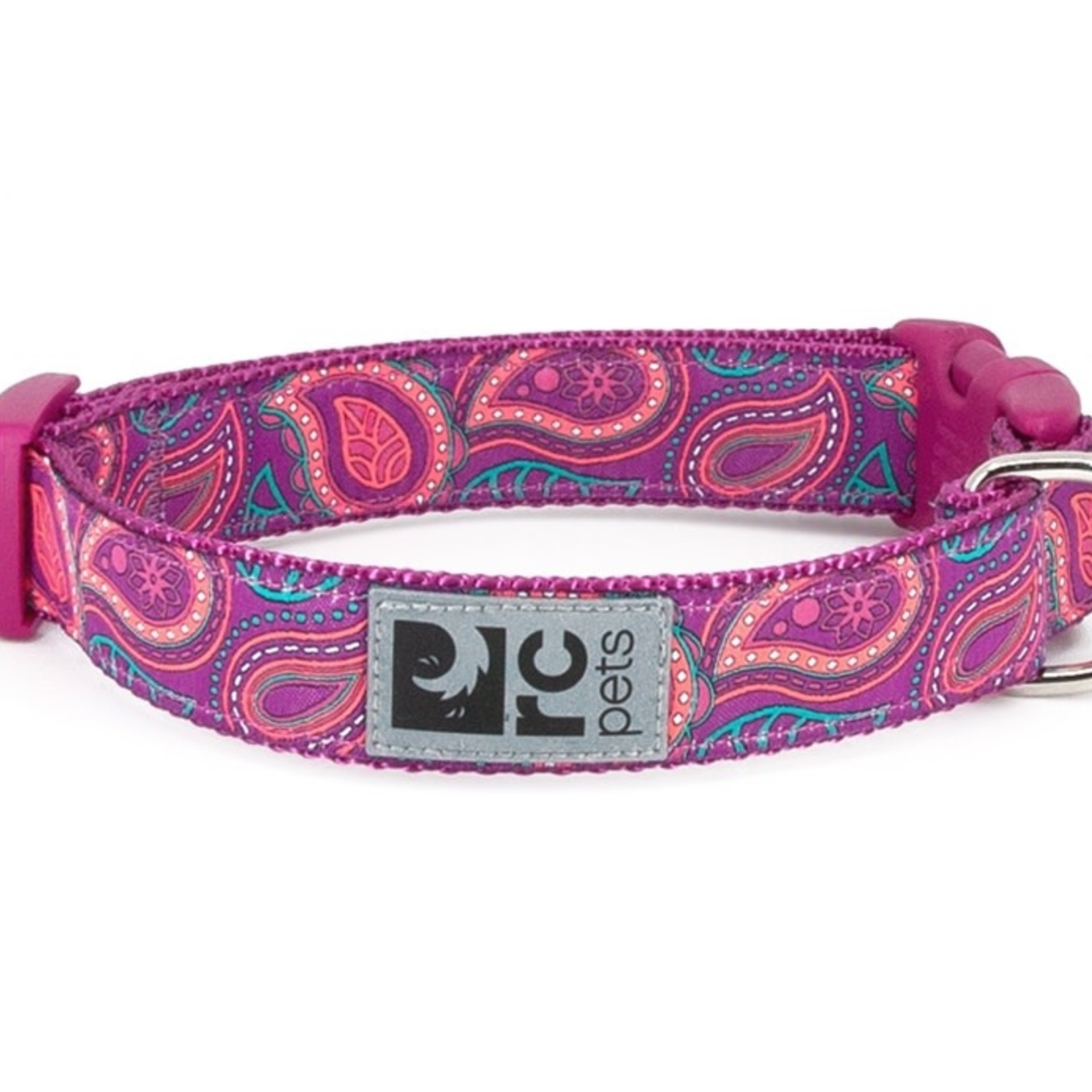 RC PETS RC Pets Clip Collar XS 5/8 Bright Paisley
