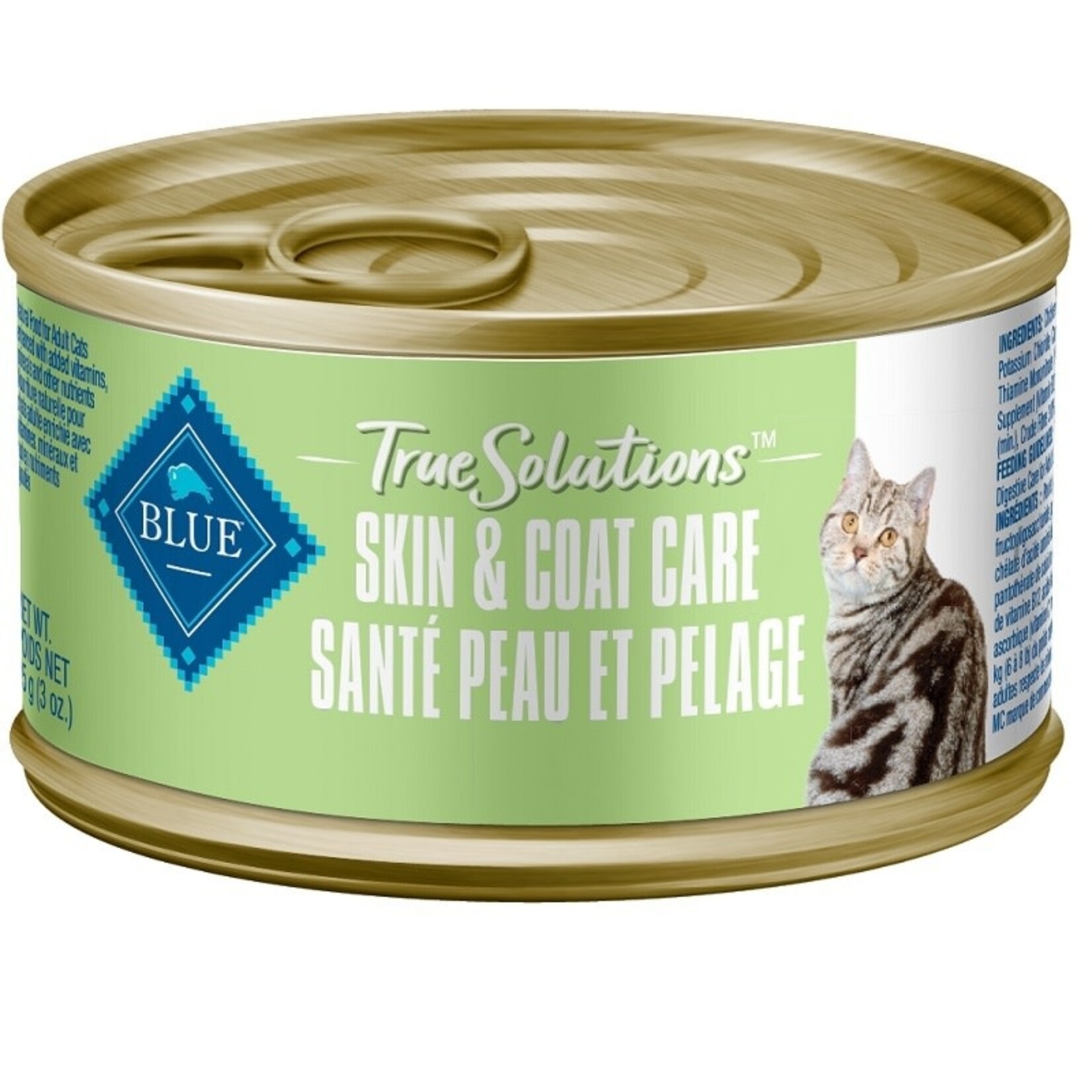 BLUE TRUESOL Can CAT Skin & Coat Care 3oz