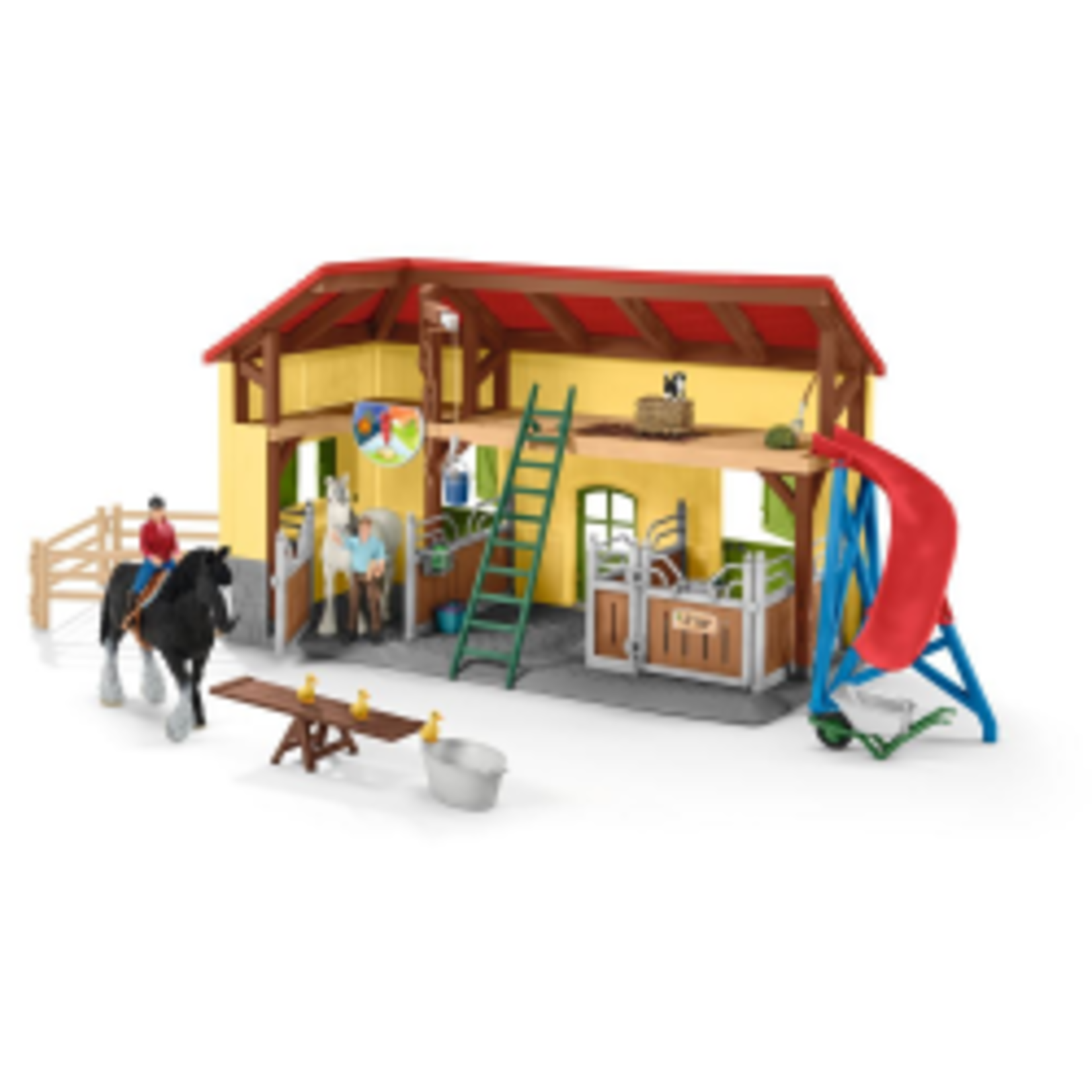 SCHLEICH FARM WORLD - HORSE STABLE